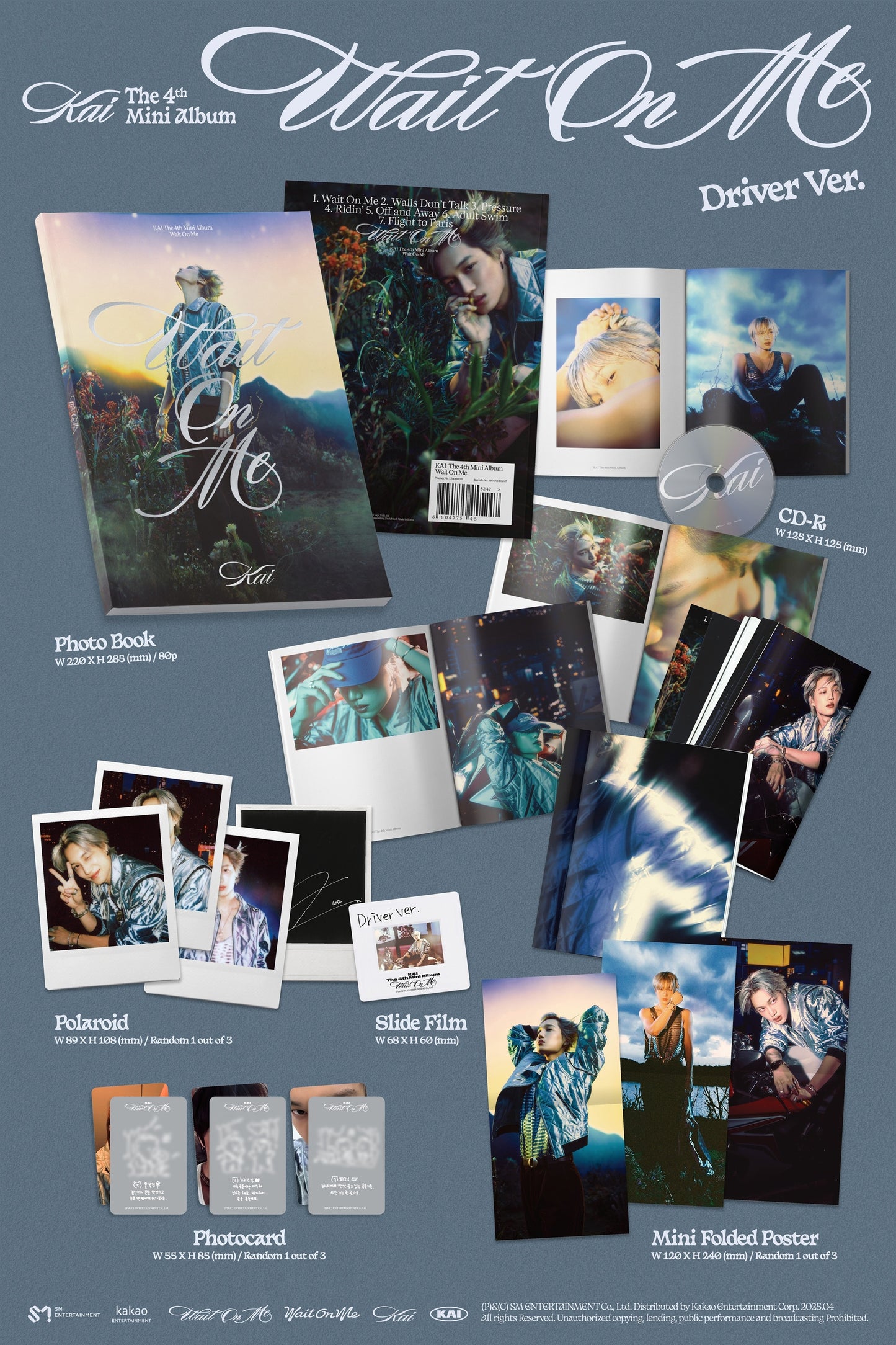 KAI 4th Mini Album – Wait On Me (Photo Book Ver.)