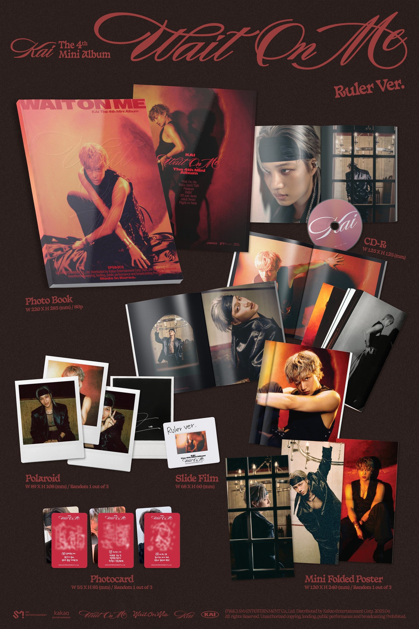 KAI 4th Mini Album – Wait On Me (Photo Book Ver.)