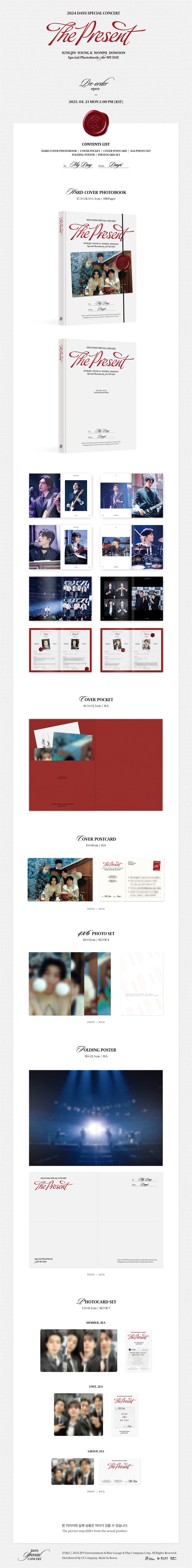 DAY6 – 2024 DAY6 SPECIAL CONCERT ‘The Present’ Photobook