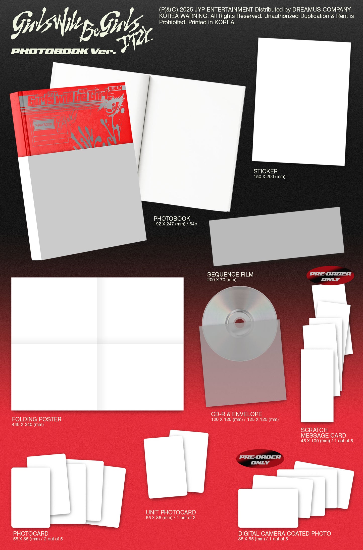 ITZY – Girls Will Be Girls (Photobook Ver.)
