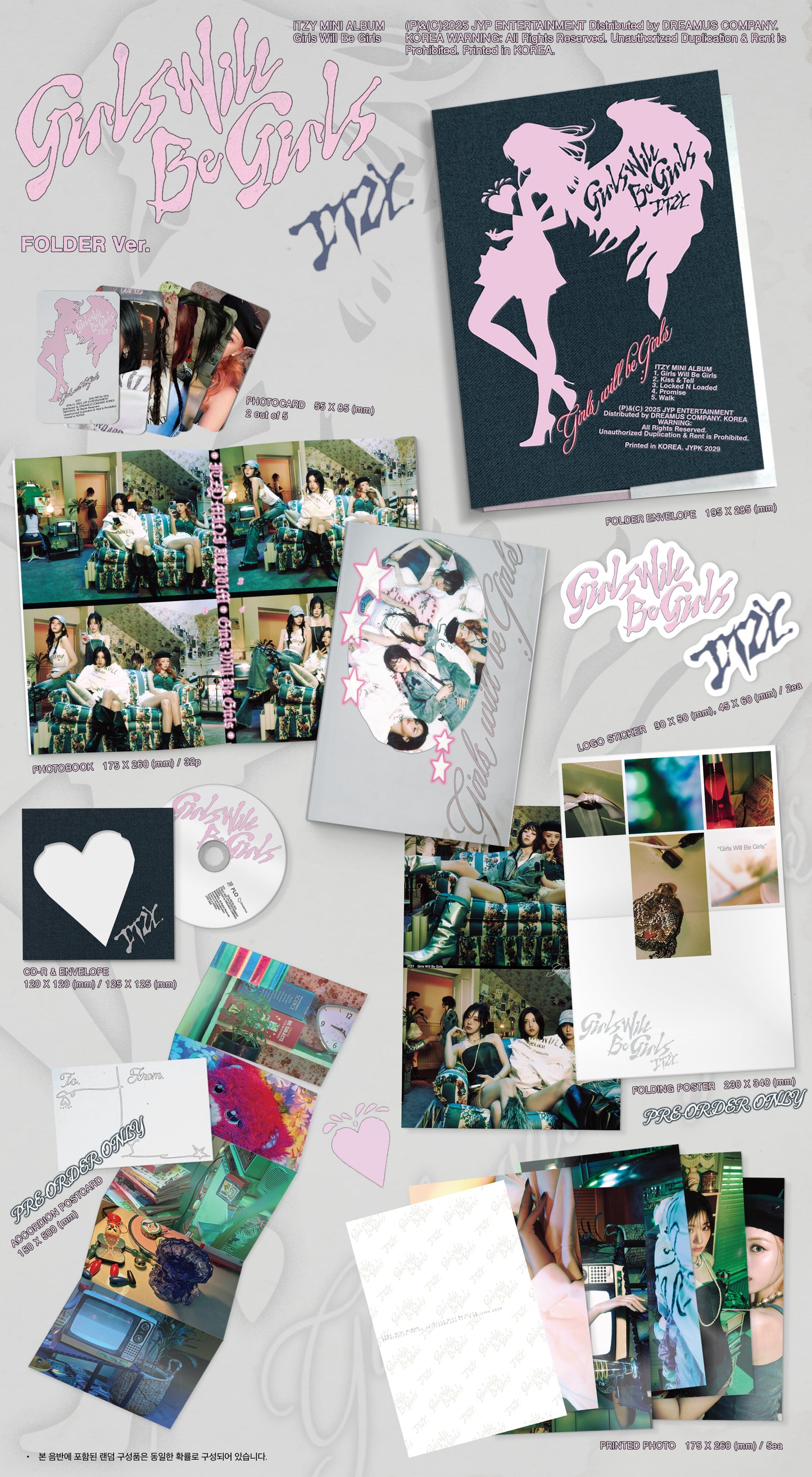 ITZY – Girls Will Be Girls (Folder Ver.)