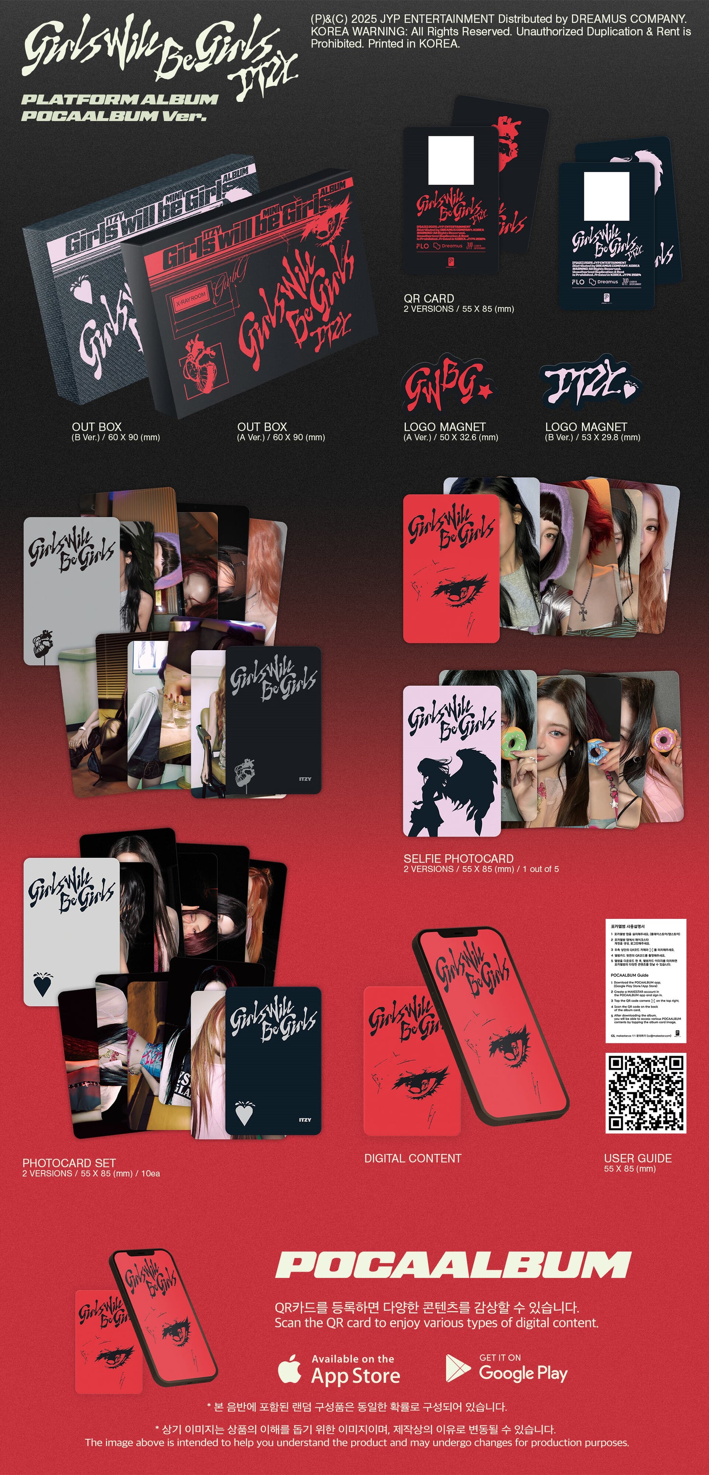 ITZY – Girls Will Be Girls (PLATFORM ALBUM_POCAALBUM Ver.) (Random)