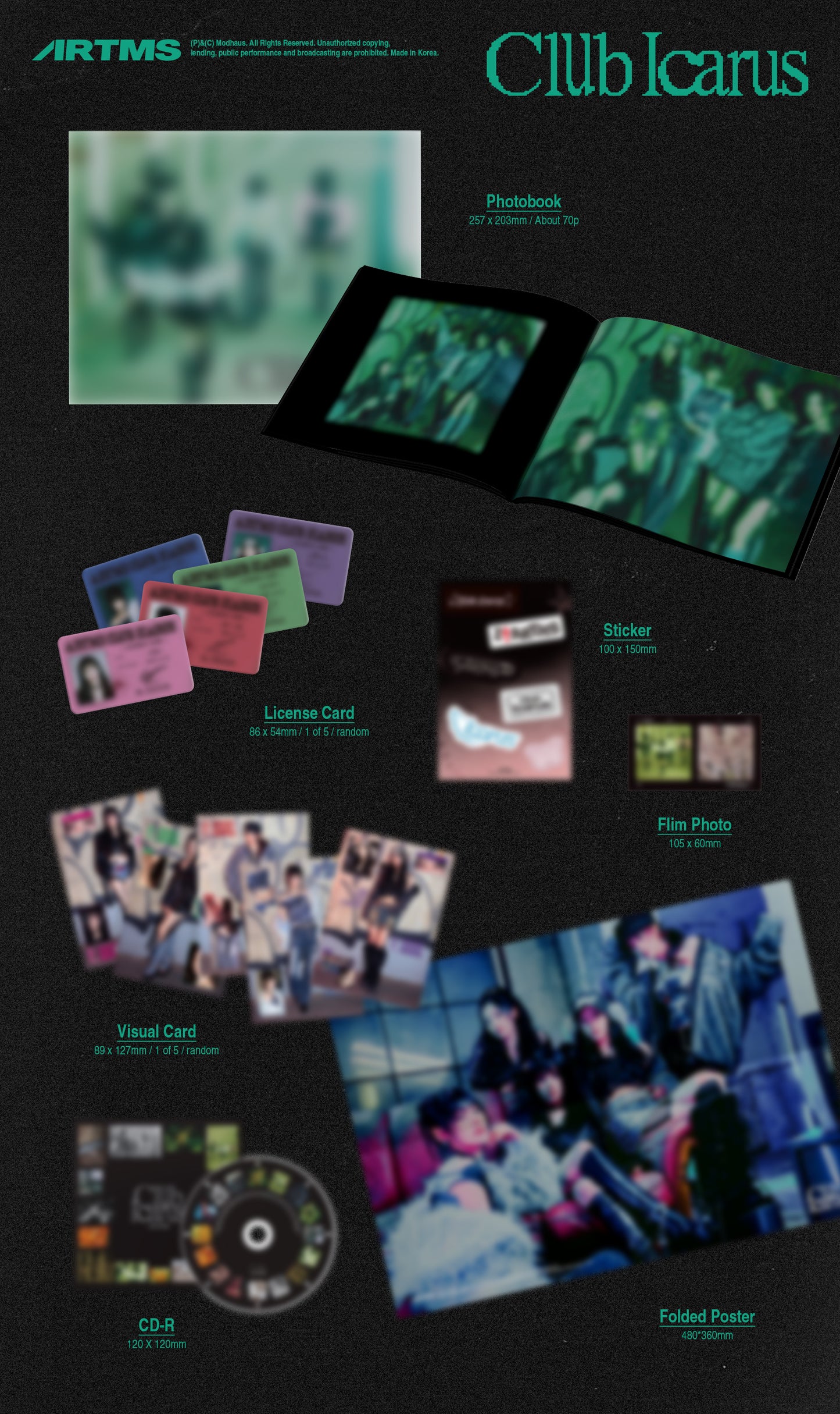 ARTMS 1st Mini Album – Club Icarus