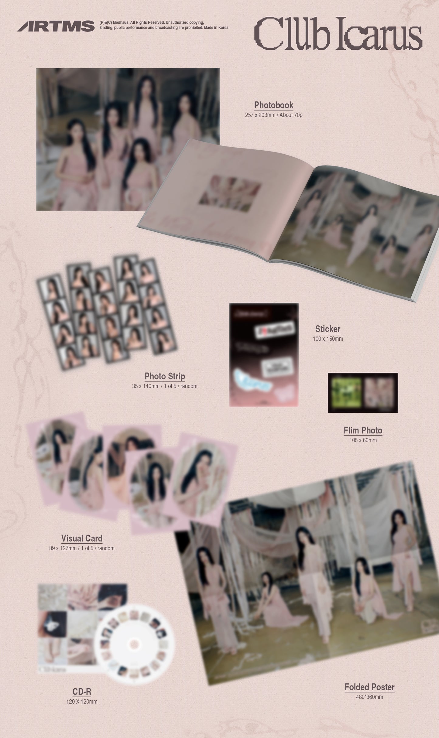 ARTMS 1st Mini Album – Club Icarus