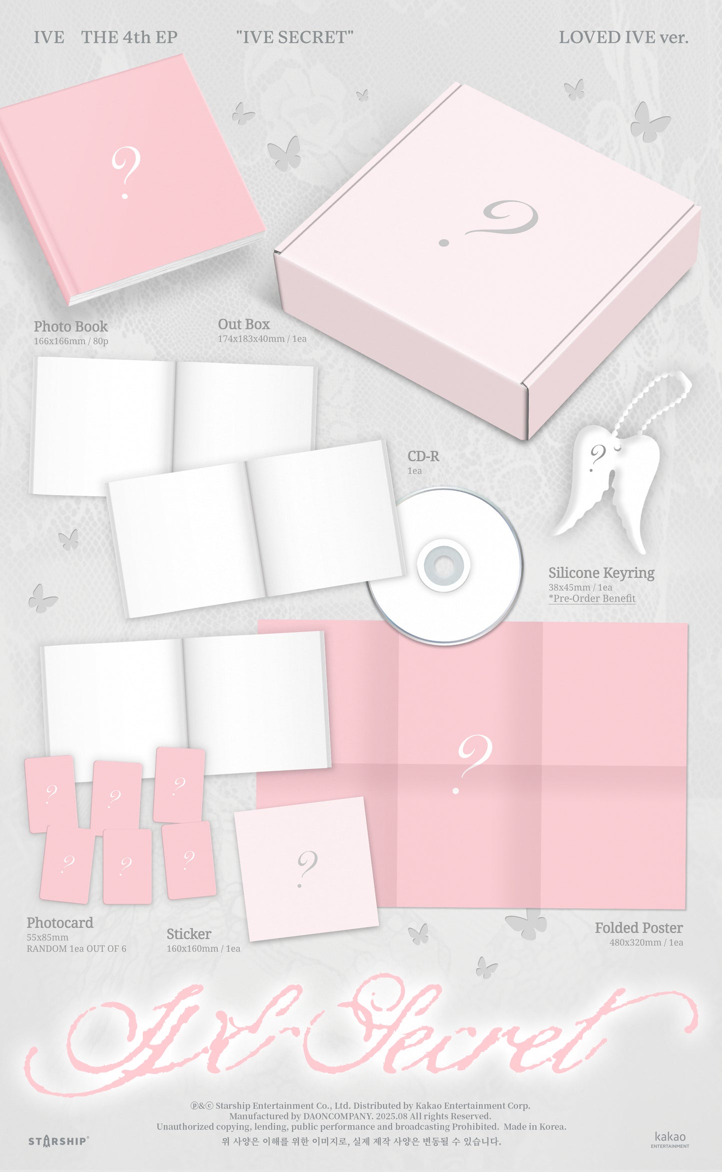 IVE THE 4th EP – IVE SECRET (LOVED IVE Ver.) (Limited Edition)