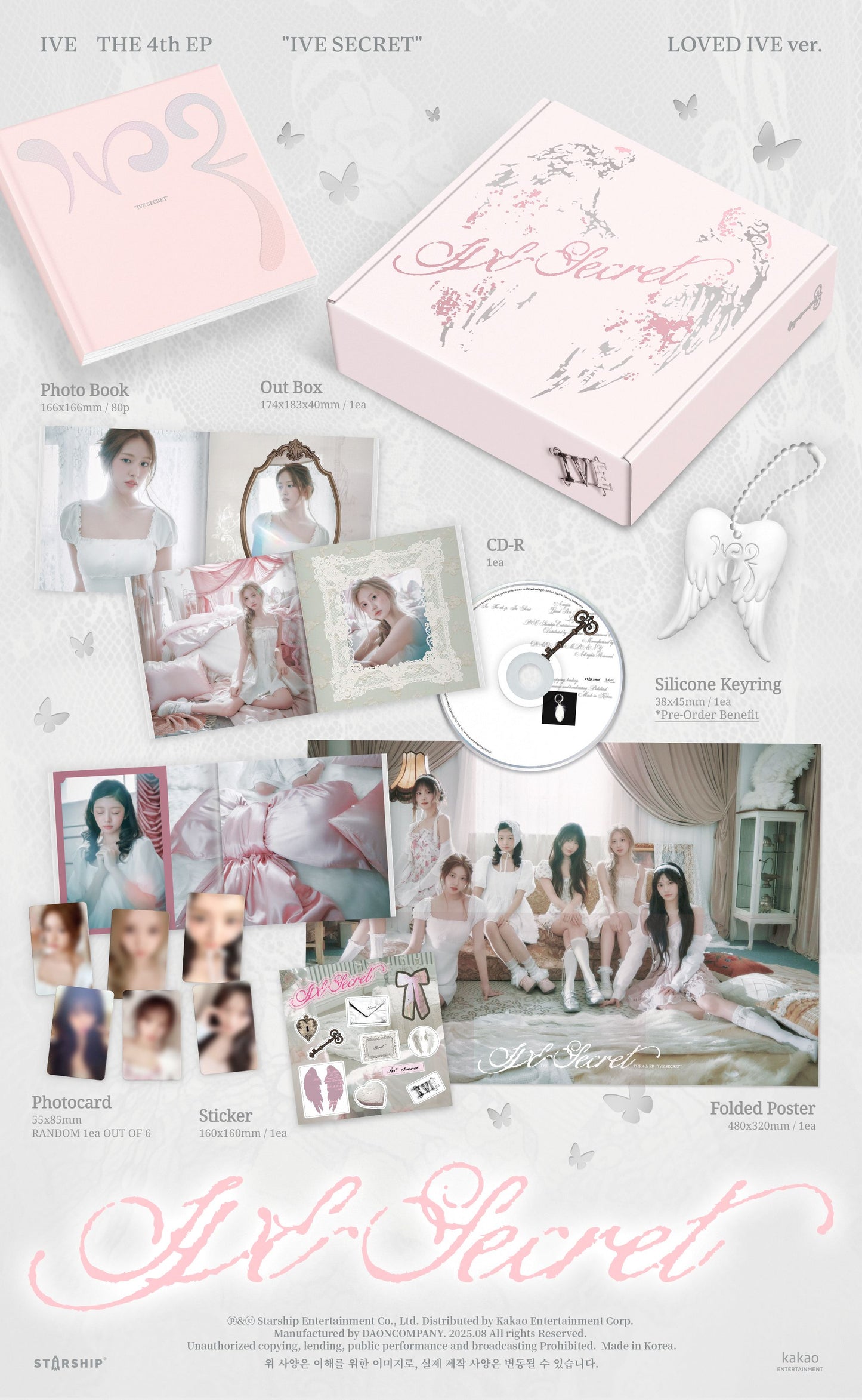 IVE THE 4th EP – IVE SECRET (LOVED IVE Ver.) (Limited Edition)