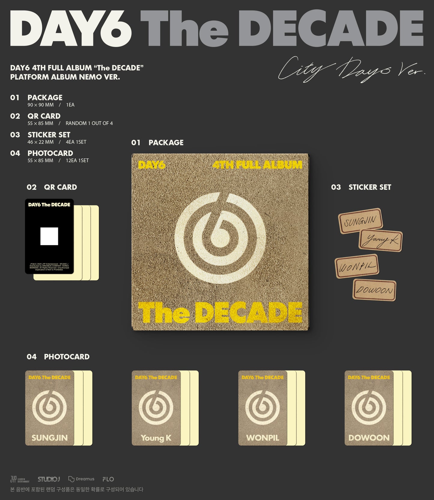 DAY6 – 4th Full Album [The DECADE] (Platform Album Nemo Ver.) (Random)