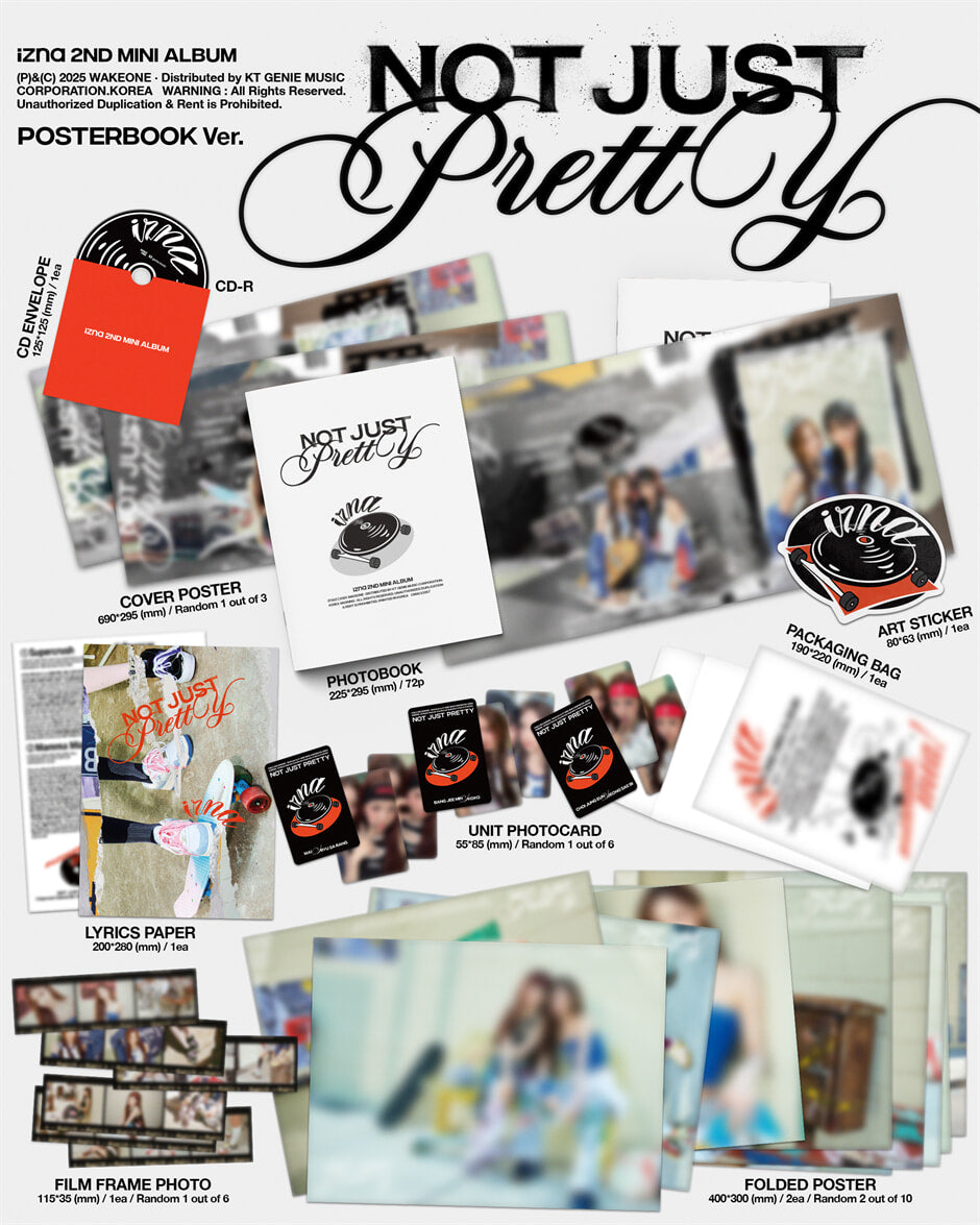 izna – [Not Just Pretty] (POSTERBOOK Ver.) (Random)