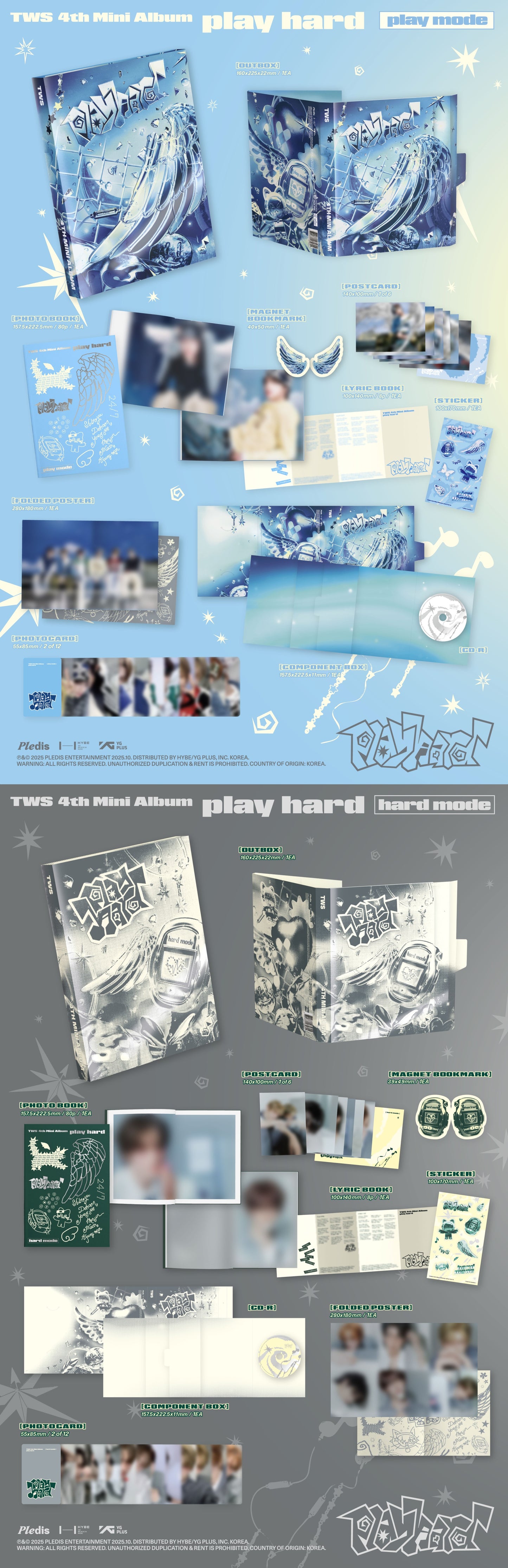 TWS – 4th Mini Album [play hard] (Random)