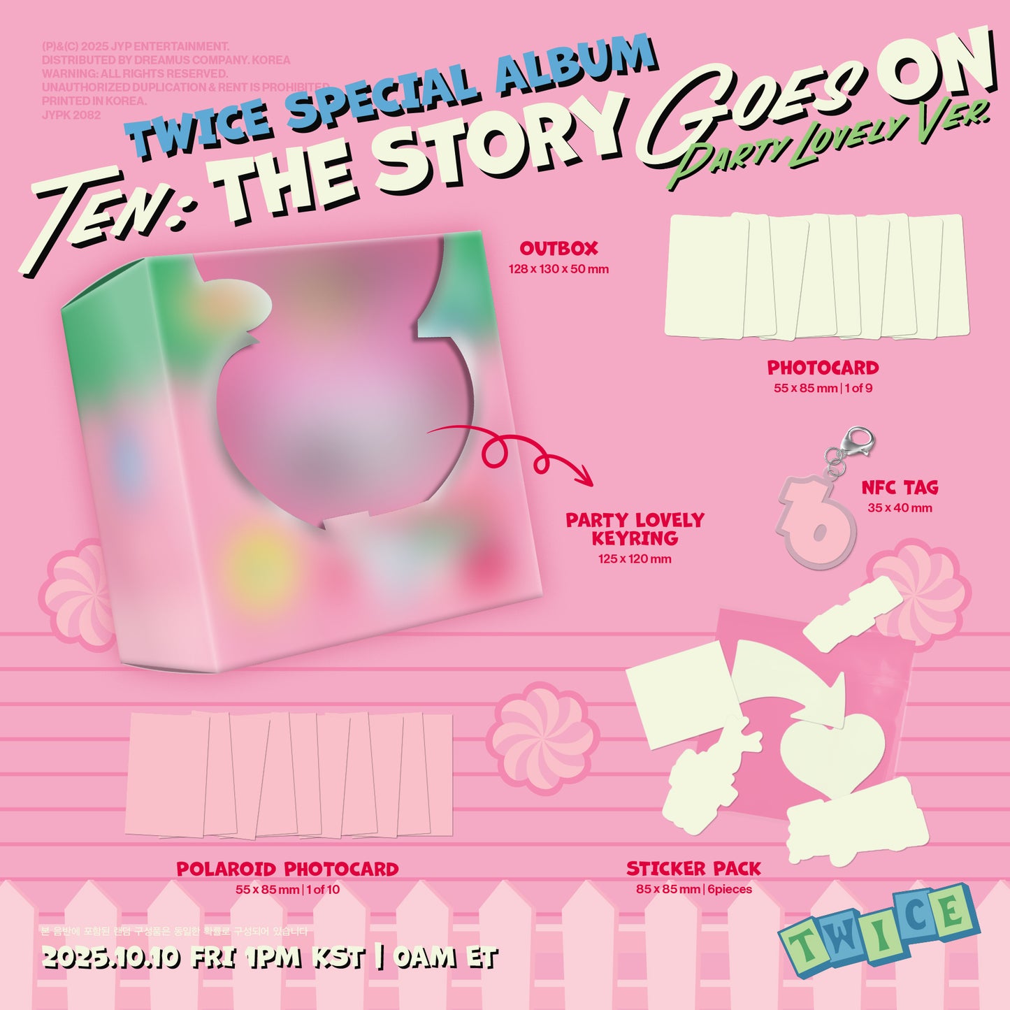 TWICE – TEN: The Story Goes On (Party Lovely Ver.)