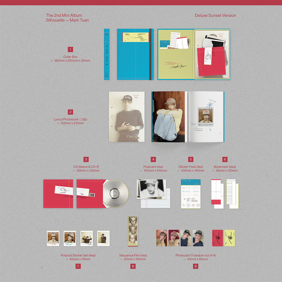 Mark Tuan – [Silhouette] (Sunset Deluxe Ver.)