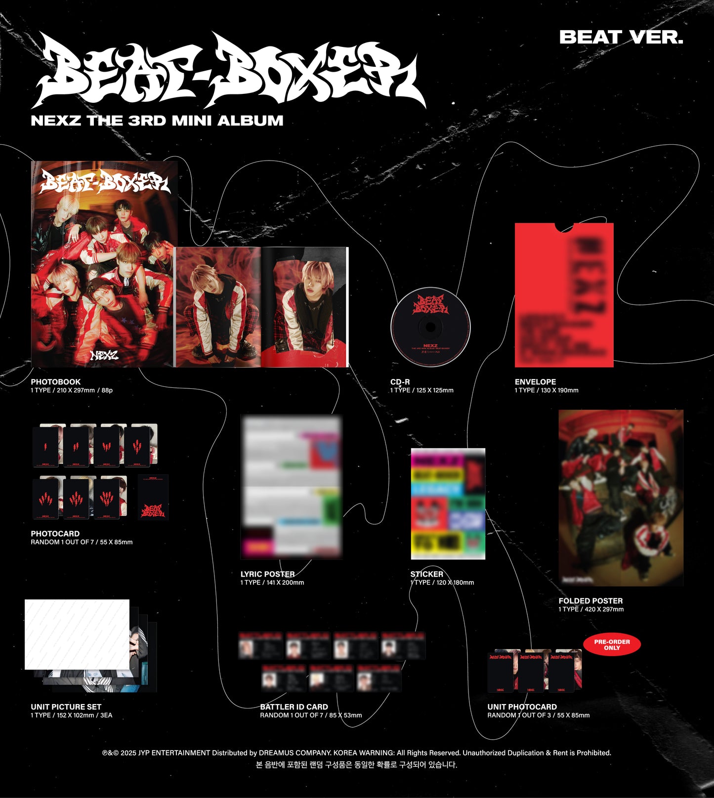 NEXZ – The 3rd Mini Album [Beat-Boxer] (Random)