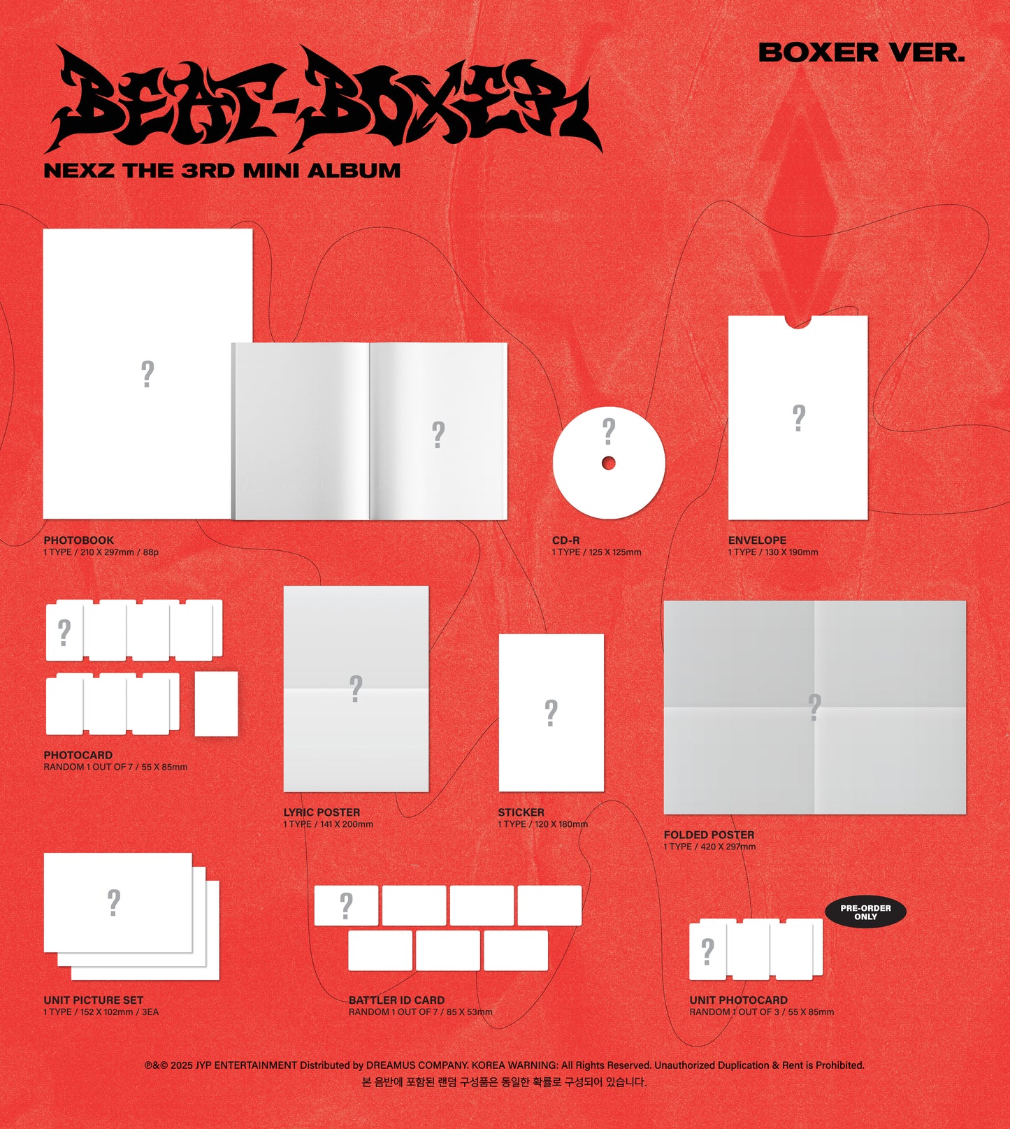 NEXZ – The 3rd Mini Album [Beat-Boxer] (Random)