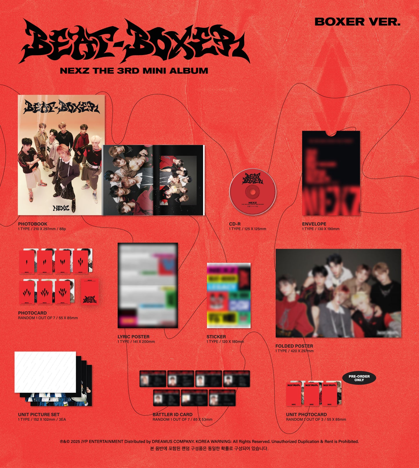 NEXZ – The 3rd Mini Album [Beat-Boxer] (Random)