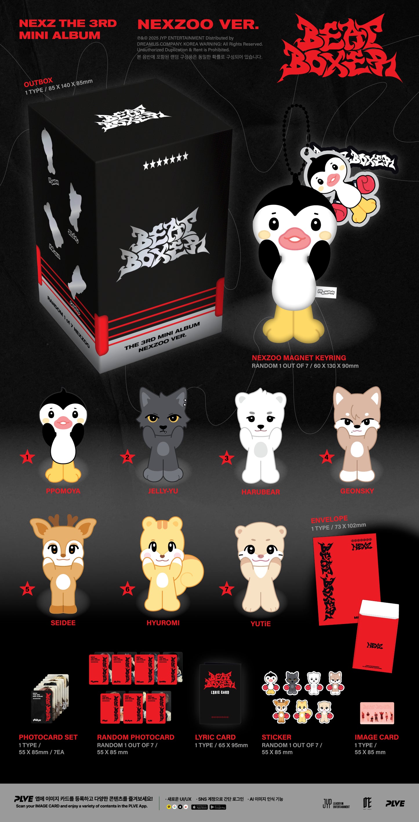 NEXZ – The 3rd Mini Album [Beat-Boxer] (NEXZOO Ver.)