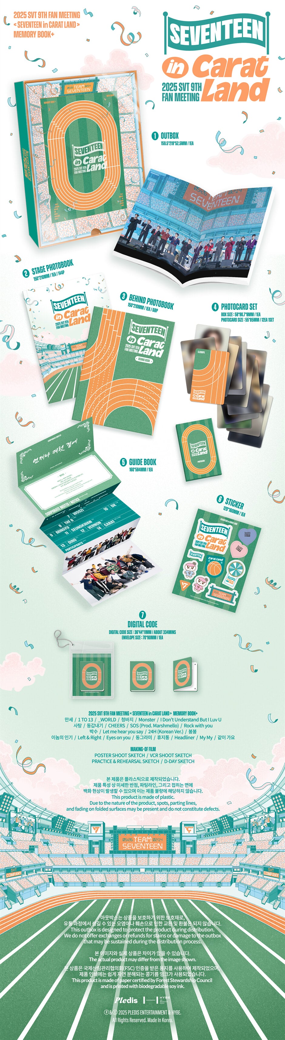 SEVENTEEN – 2025 SVT 9TH FAN MEETING MEMORY BOOK+