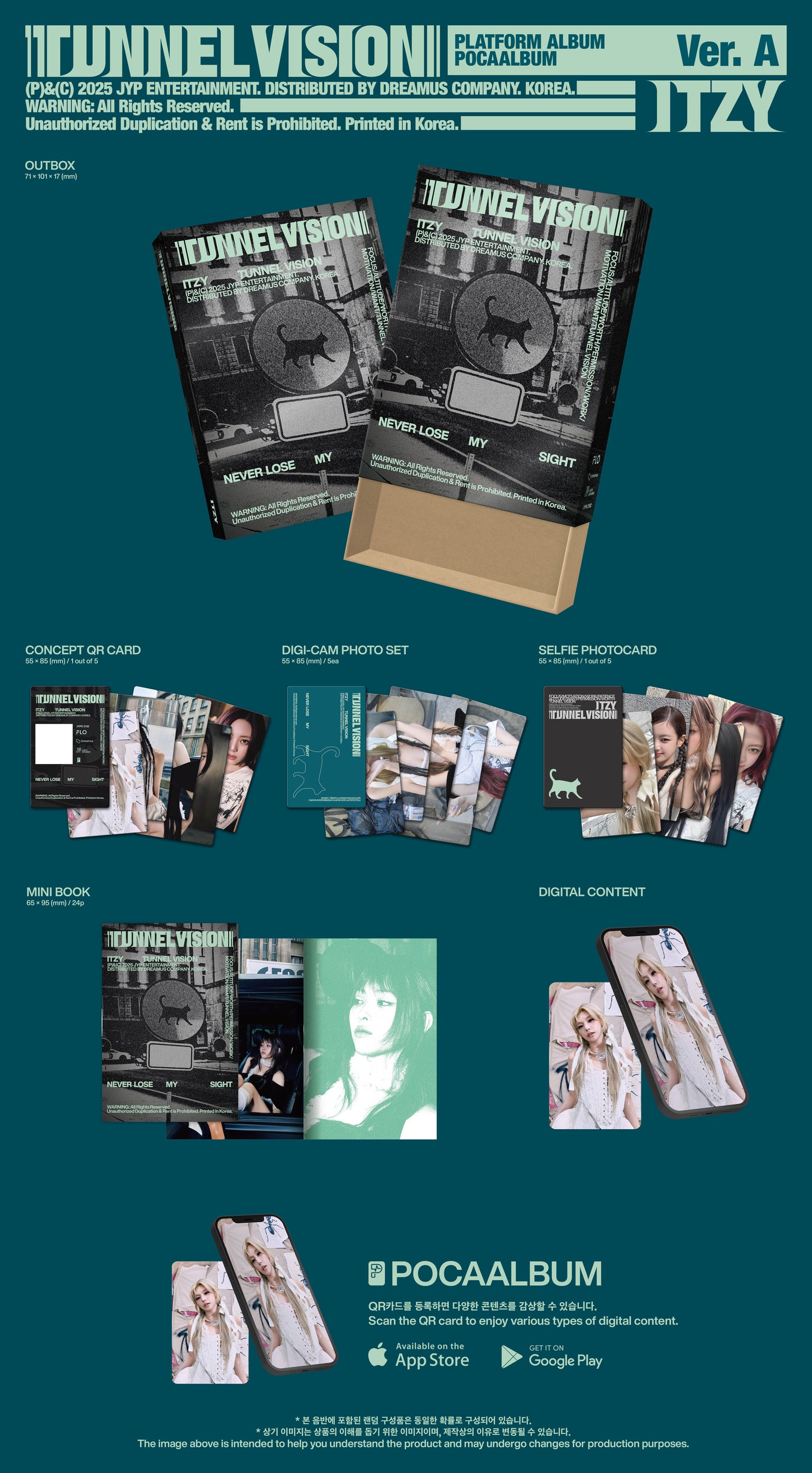 ITZY – [TUNNEL VISION] (POCAALBUM Ver.) (Random)
