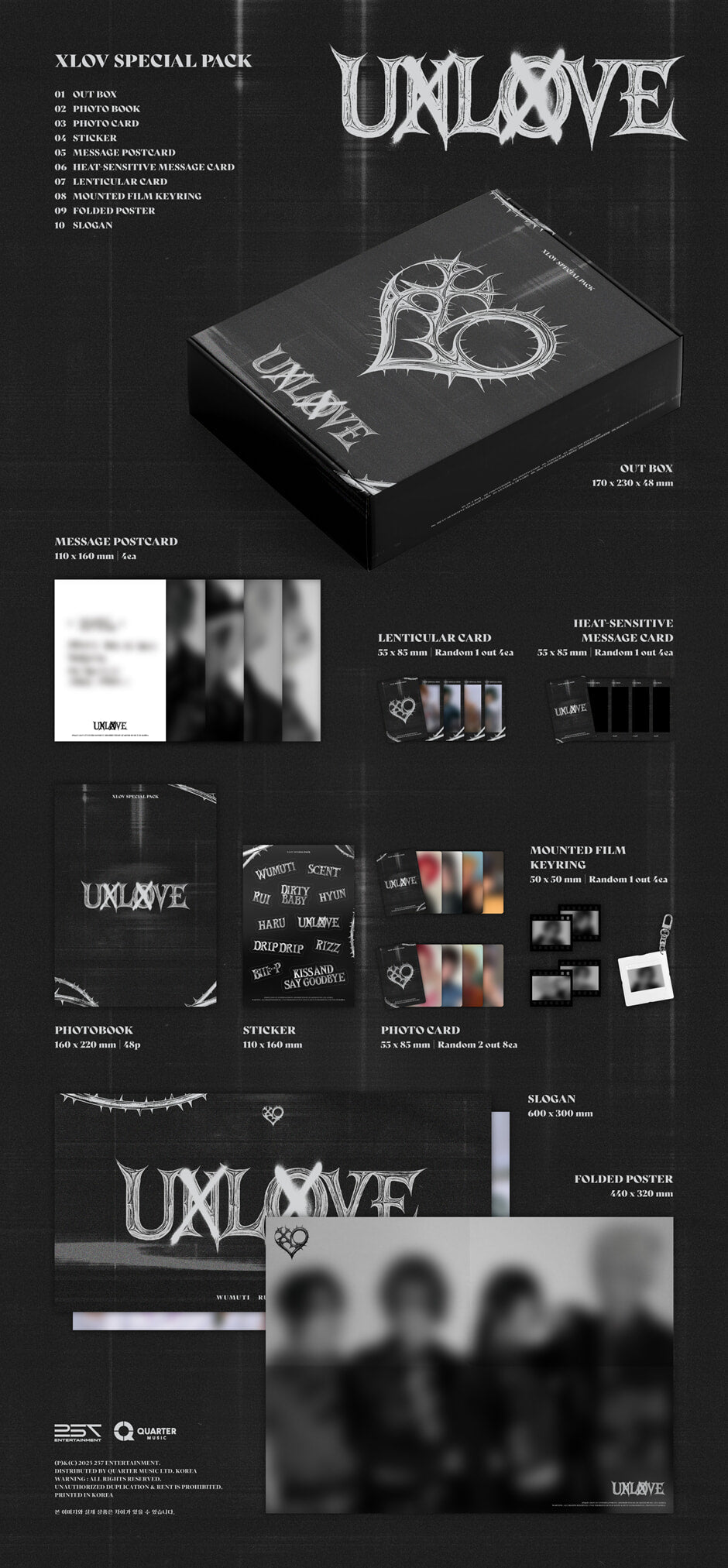 XLOV – 1st MINI ALBUM [UXLXVE] (SPECIAL PACK)