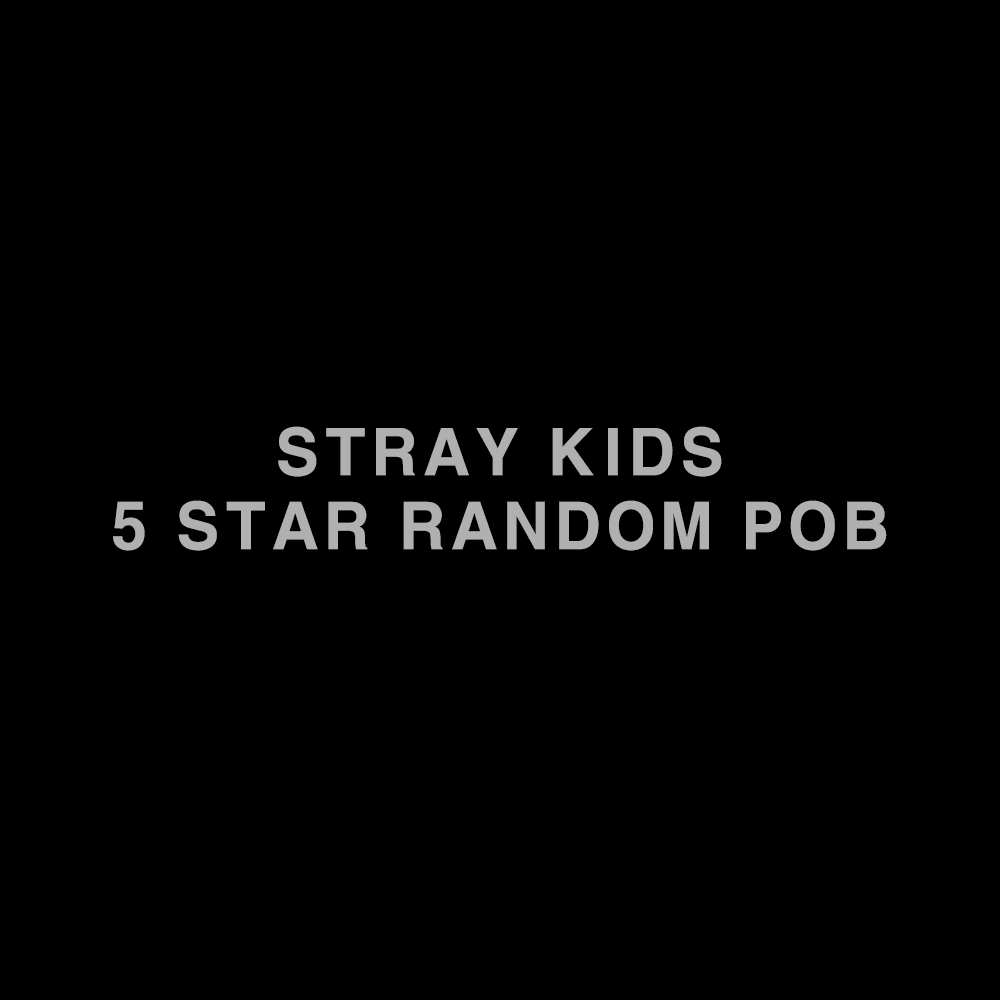 Stray Kids 5 STAR Random POB