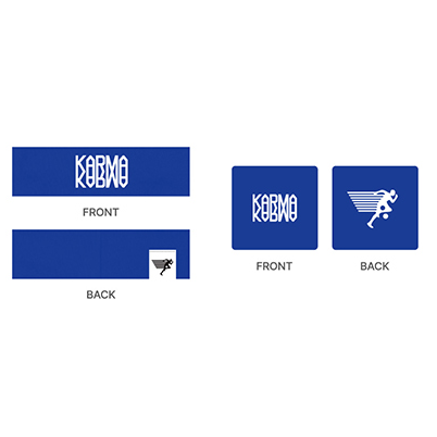[KARMA POP-UP] HEAD BAND & SWEAT BAND SET