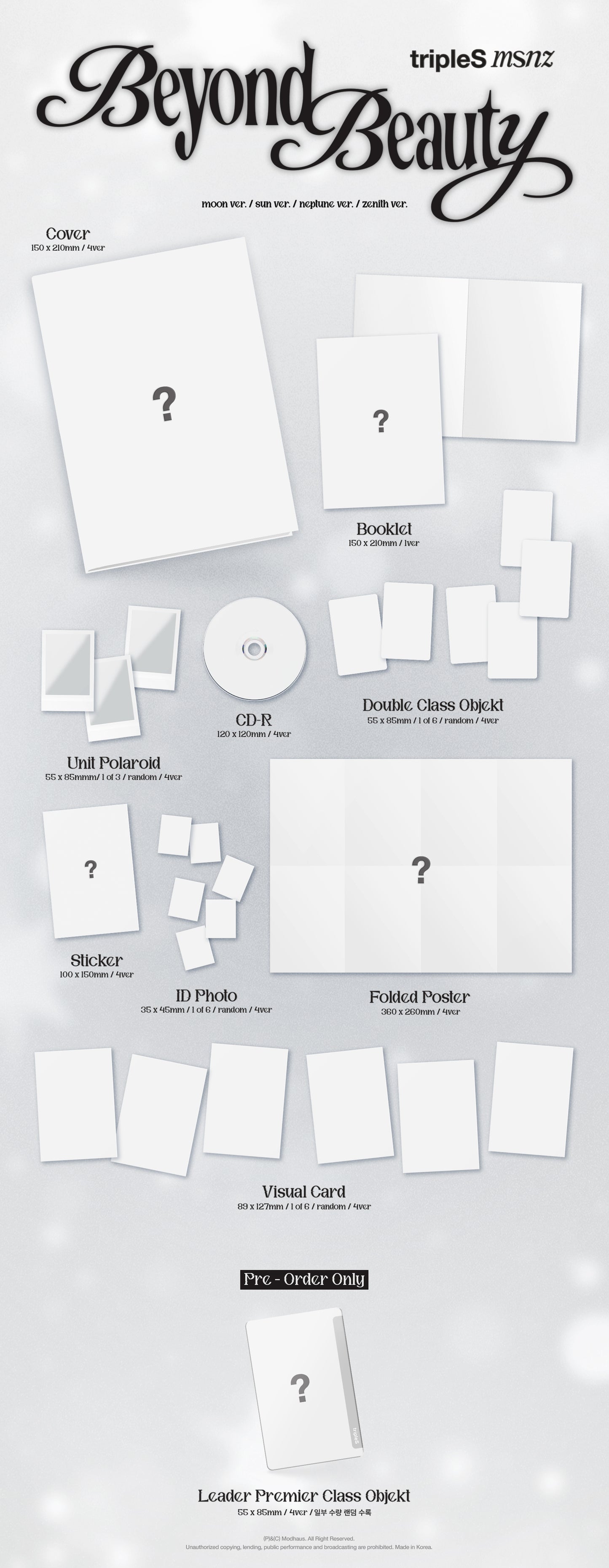 tripleS - Mini Album [msnz [Beyond Beauty]] (Random)