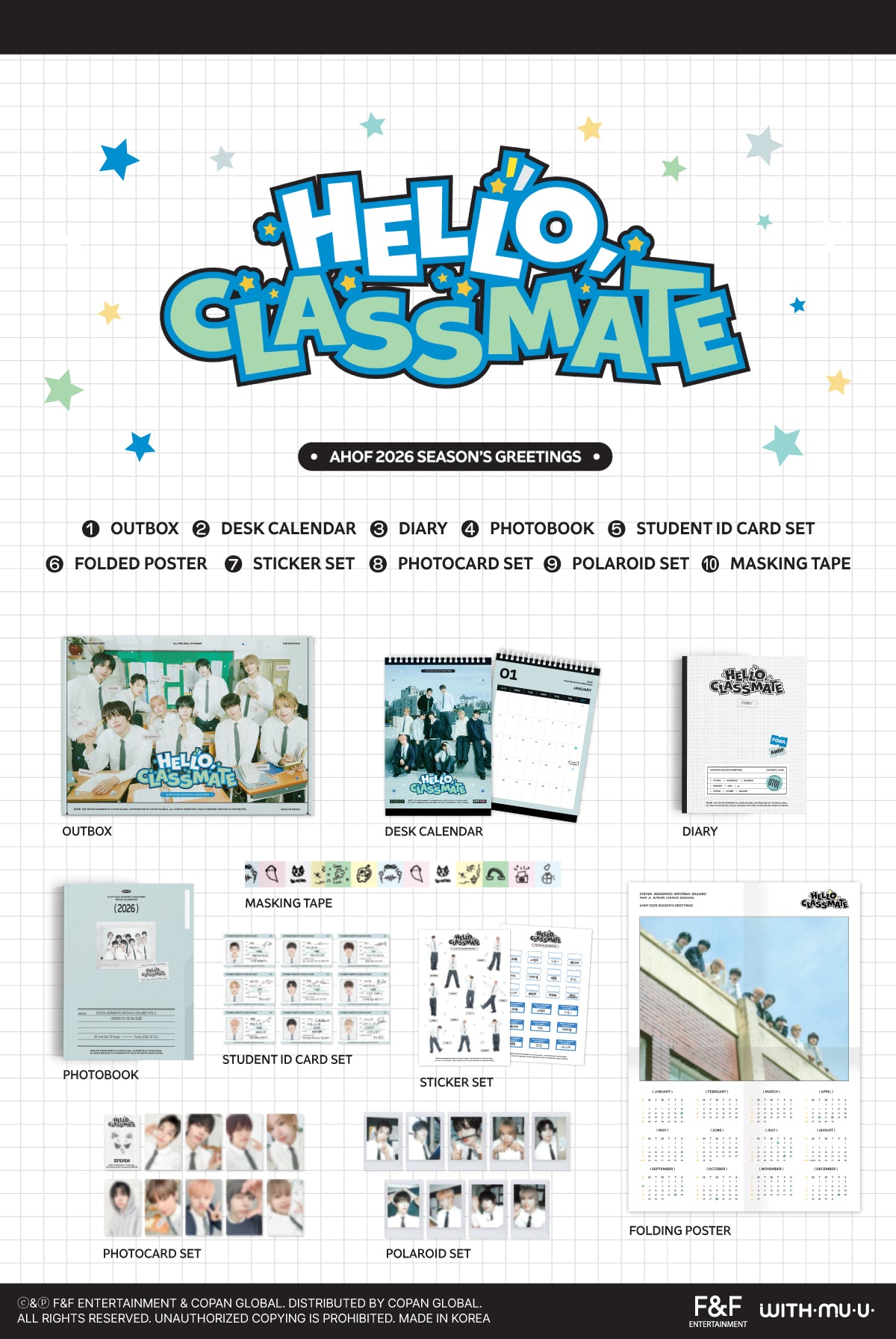 AHOF – 2026 SEASON’S GREETINGS [HELLO CLASSMATE]