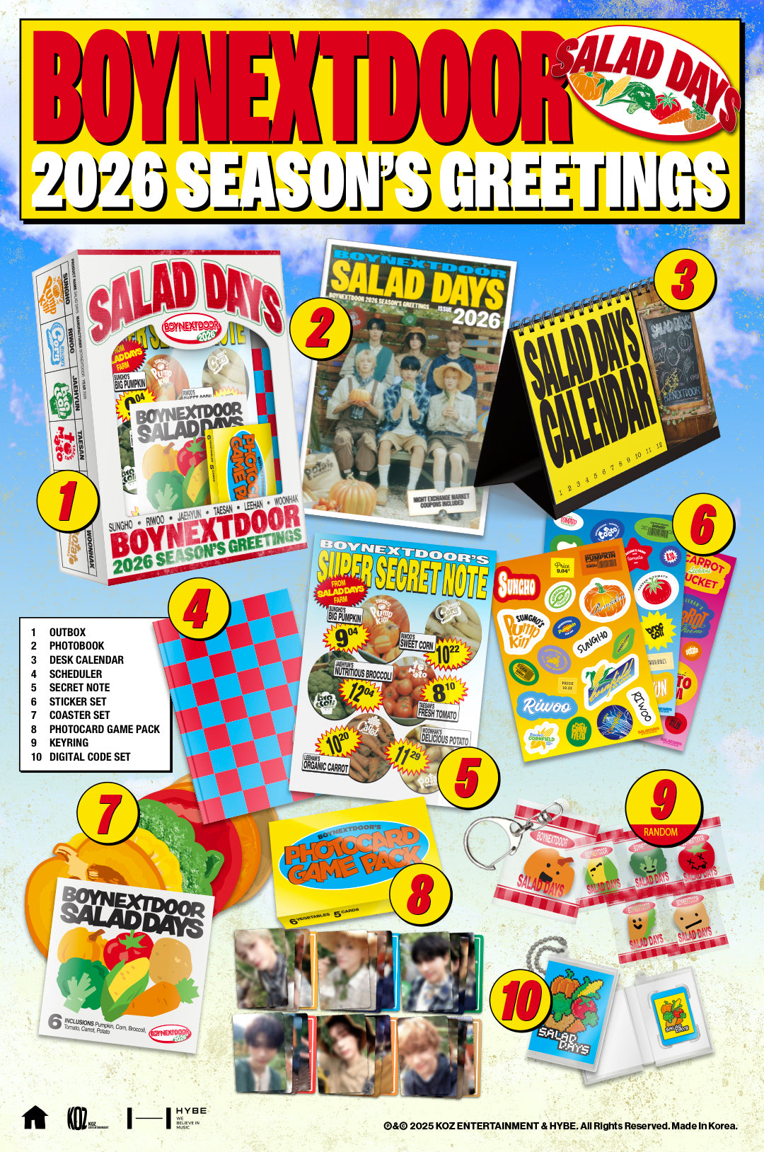 BOYNEXTDOOR – 2026 SEASON’S GREETINGS [SALAD DAYS]