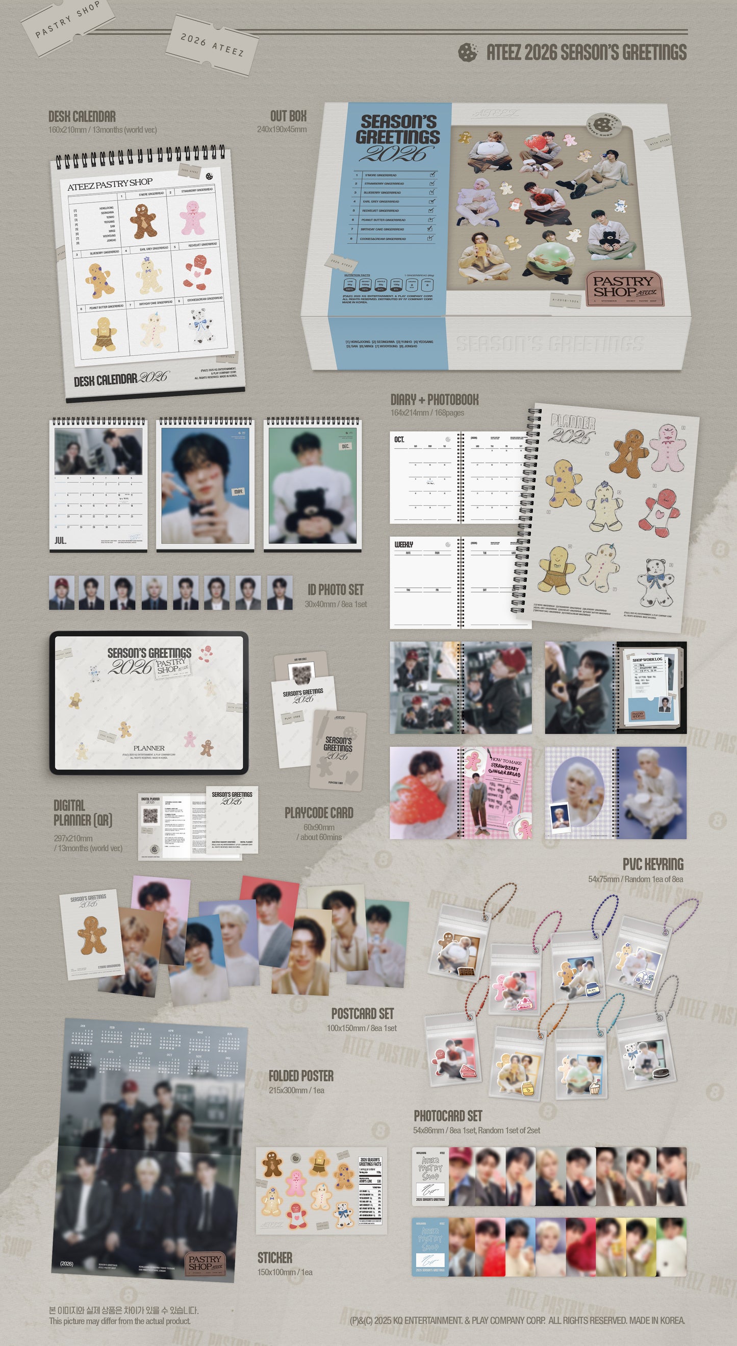 ATEEZ – 2026 SEASON’S GREETINGS