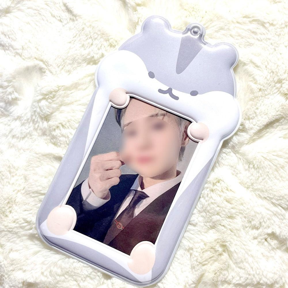 Grey Hamster Photocard Holder