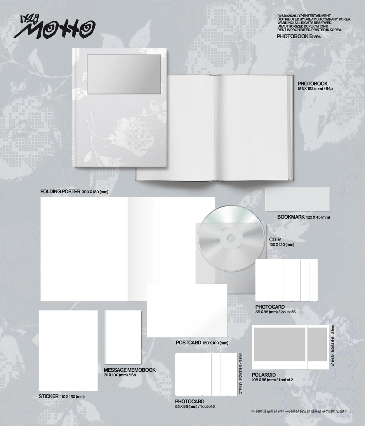 ITZY – [Motto] (PHOTOBOOK Ver.) (Random)