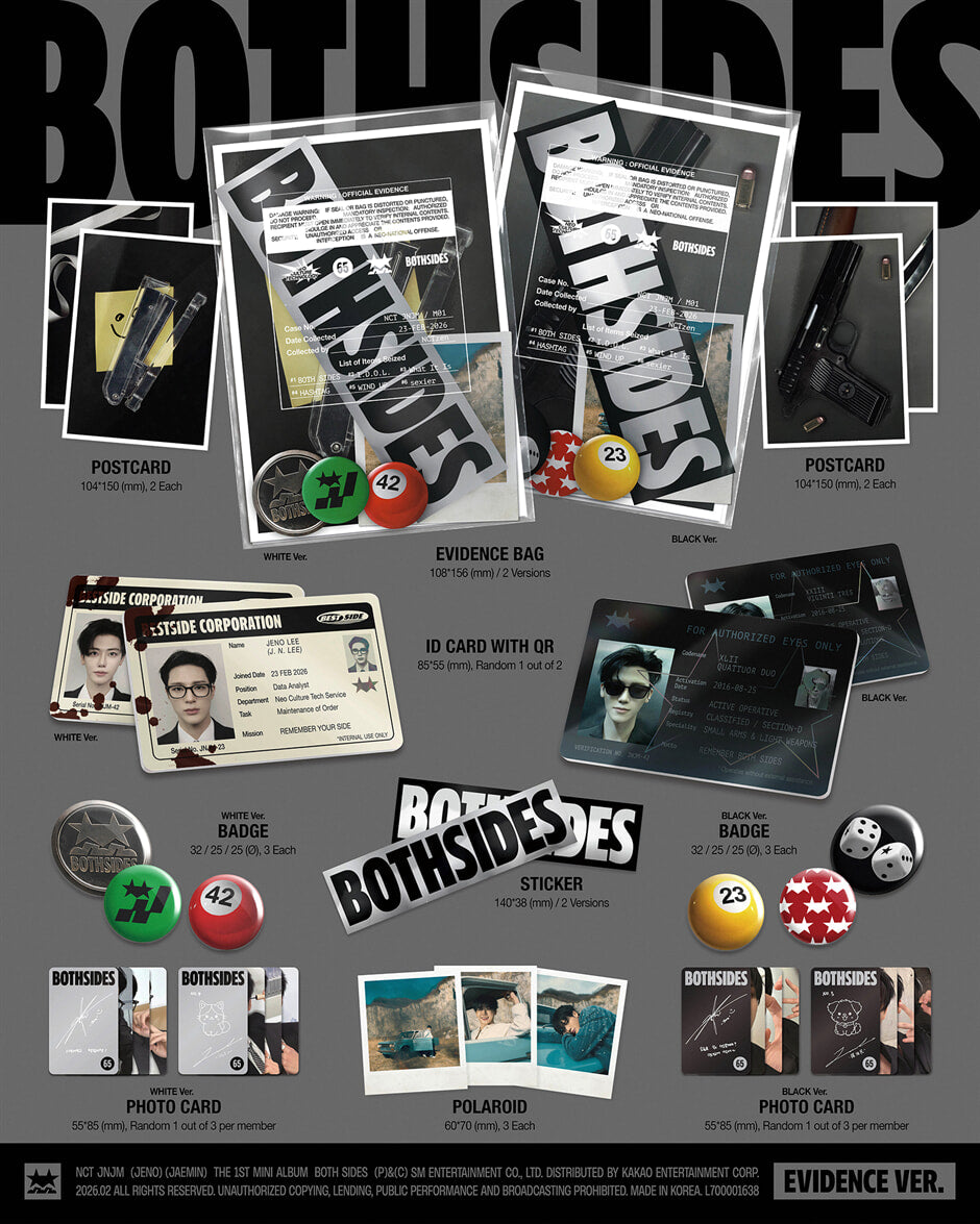 NCT JNJM – The 1st Mini Album [BOTH SIDES] (Smart Ver.) (Smart Album)