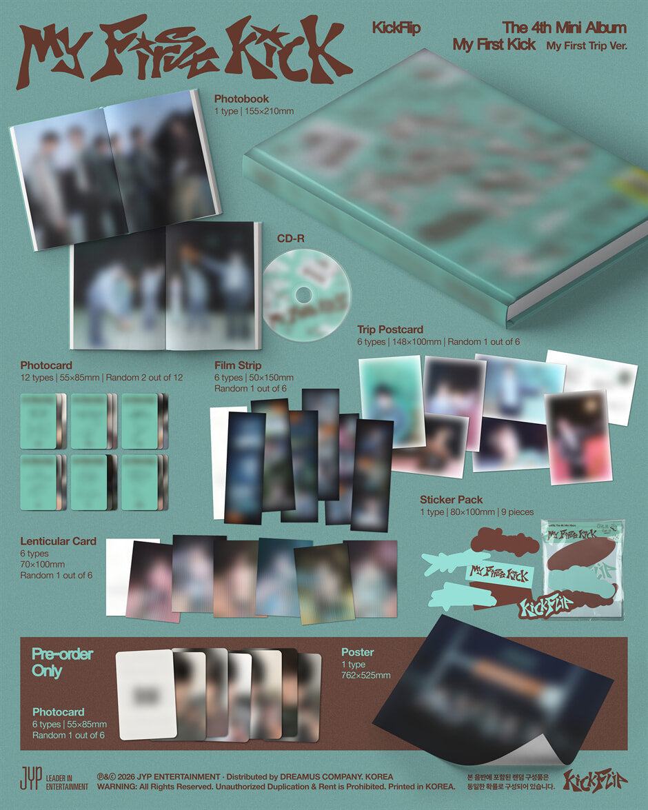 KickFlip – The 4th Mini Album [My First Kick] (My First Trip Ver.)