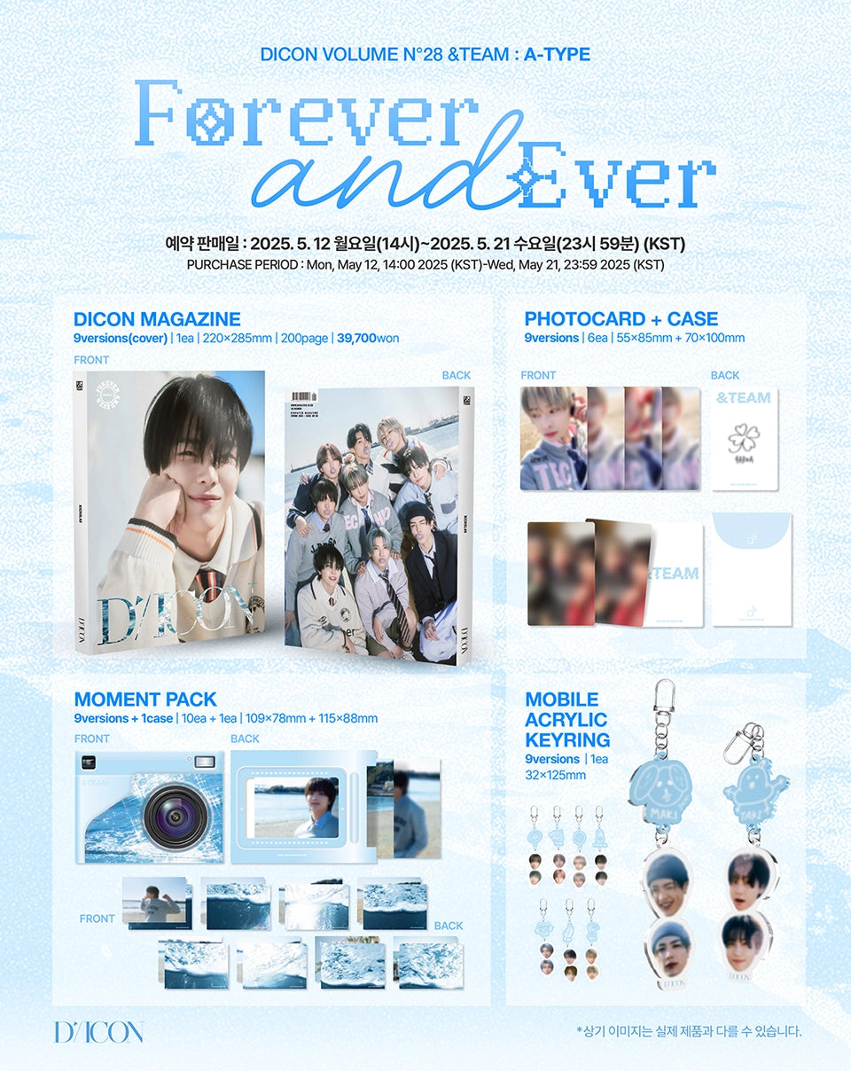 &TEAM – DICON VOLUME N°28 &TEAM Forever and Ever (A-TYPE)