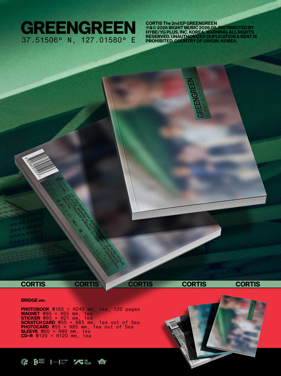 CORTIS – The 2nd EP [GREENGREEN] (Random) + Weverse Gift