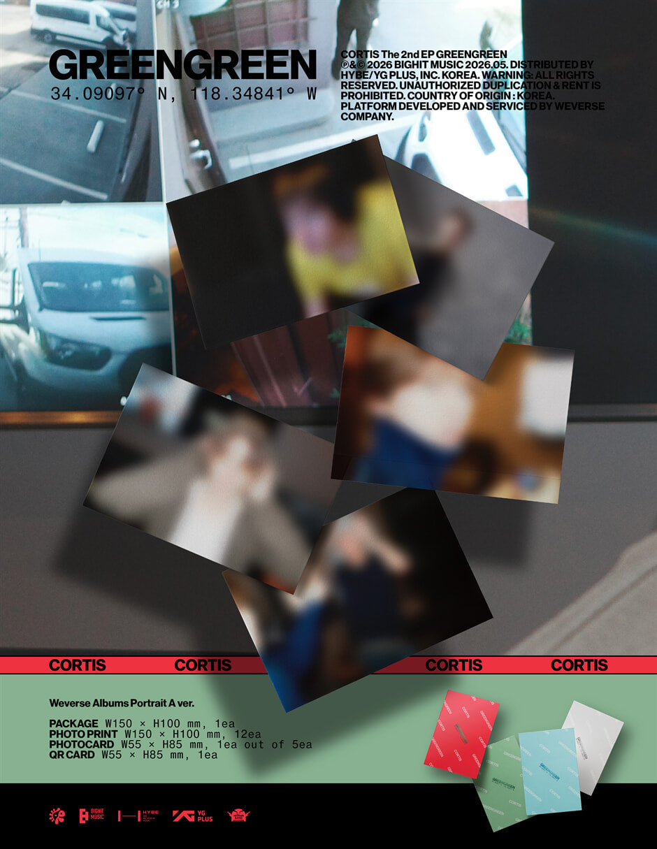 CORTIS – The 2nd EP [GREENGREEN] (Weverse Albums Ver.) (Random)