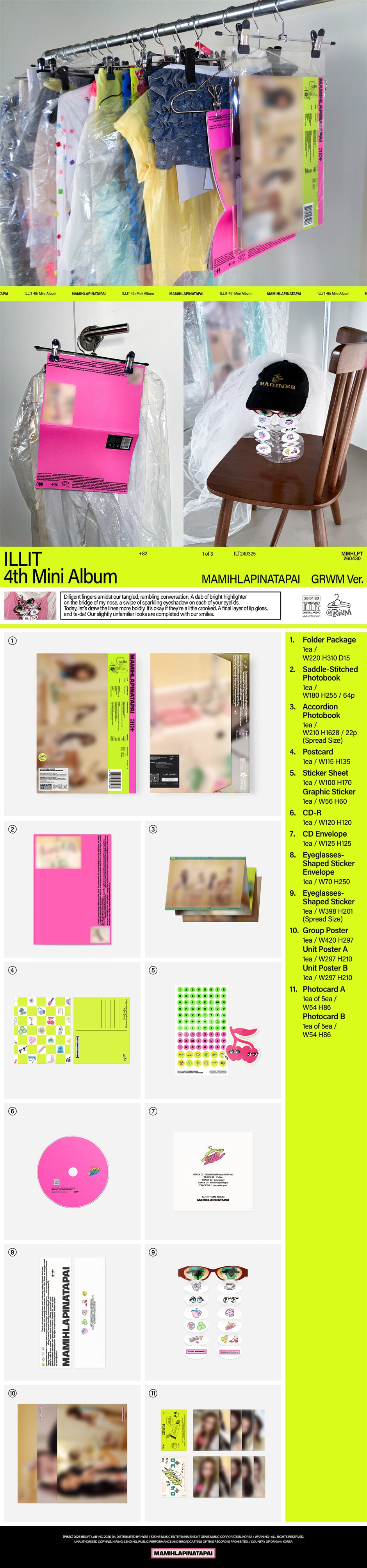 ILLIT – 4th Mini Album [MAMIHLAPINATAPAI] (Random)