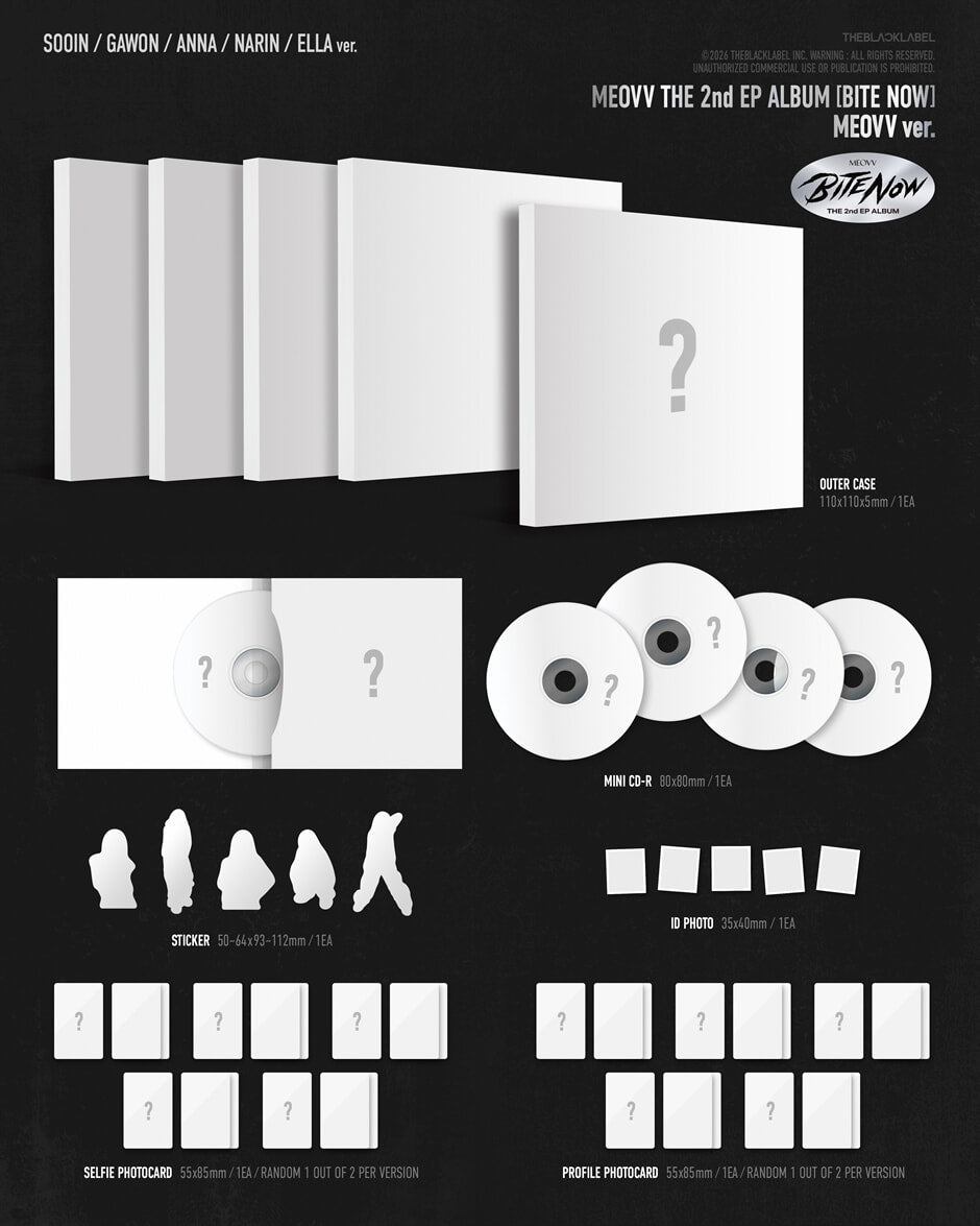 MEOVV – THE 2nd EP ALBUM [BITE NOW] (MEOVV Ver.) (Random)