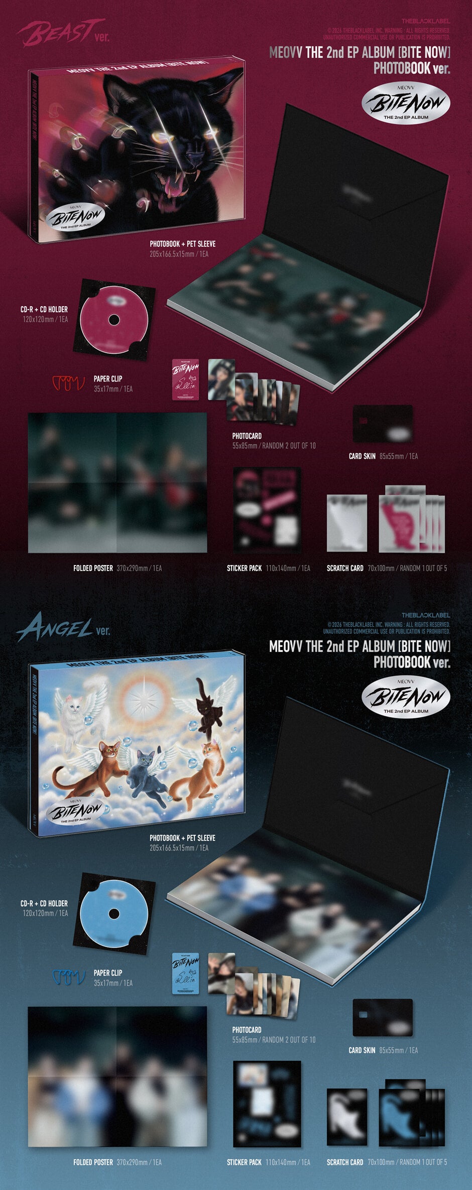 MEOVV – THE 2nd EP ALBUM [BITE NOW] (PHOTOBOOK Ver.) (Random)