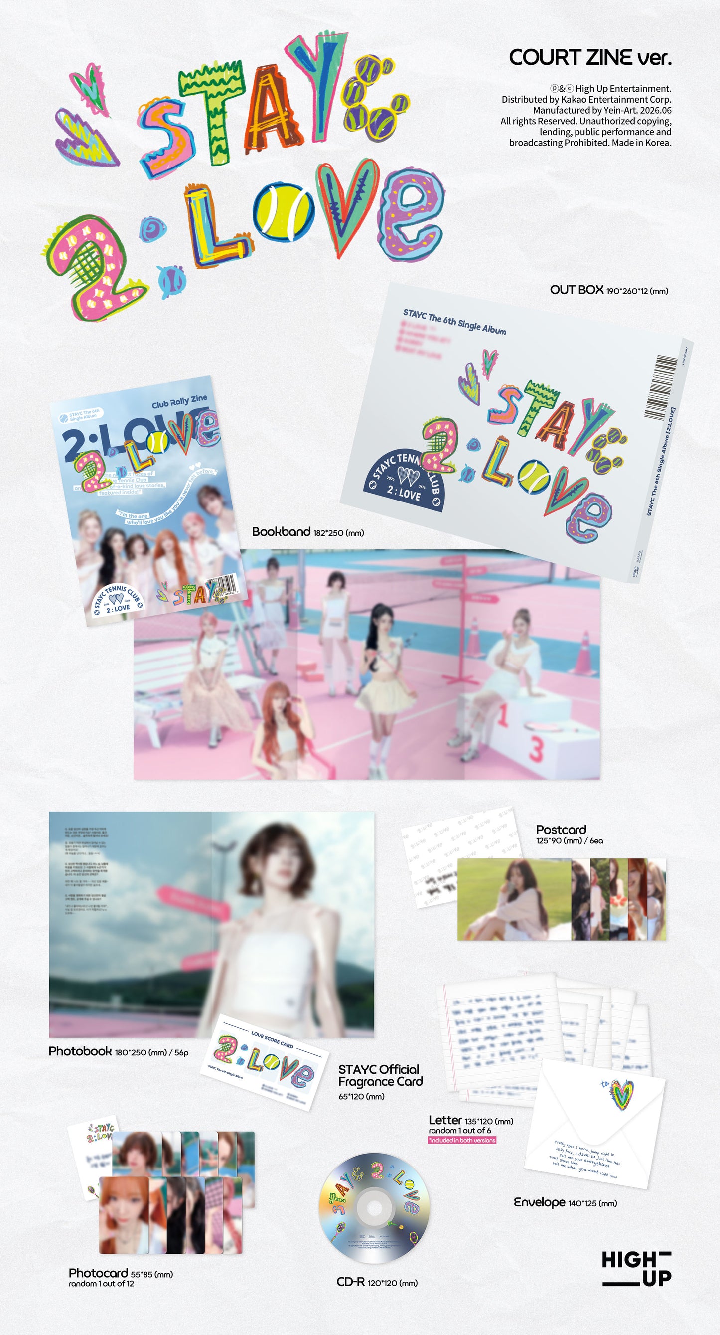 STAYC The 6th Single Album – 2:LOVE (Random)