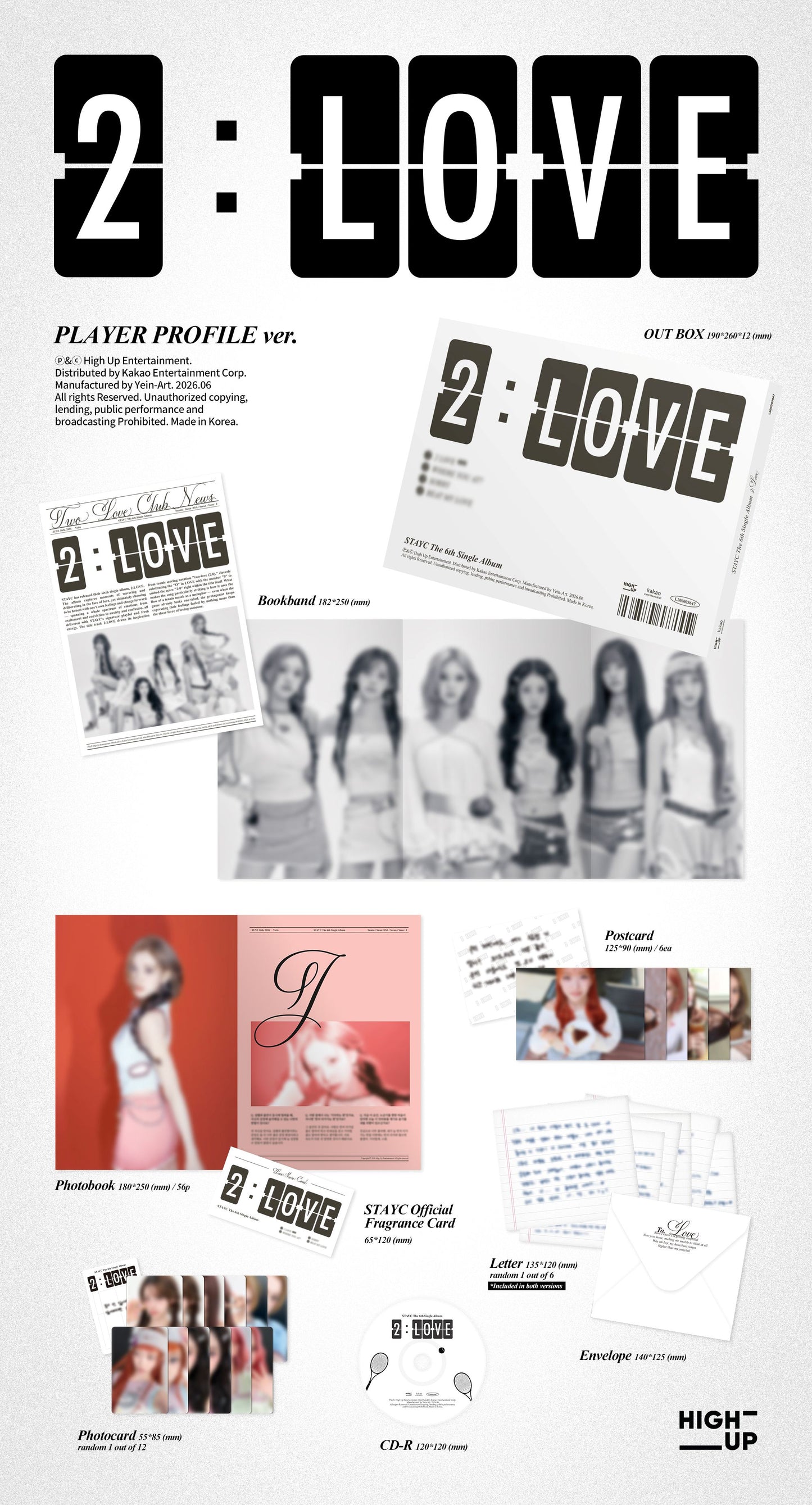 STAYC The 6th Single Album – 2:LOVE (Random)