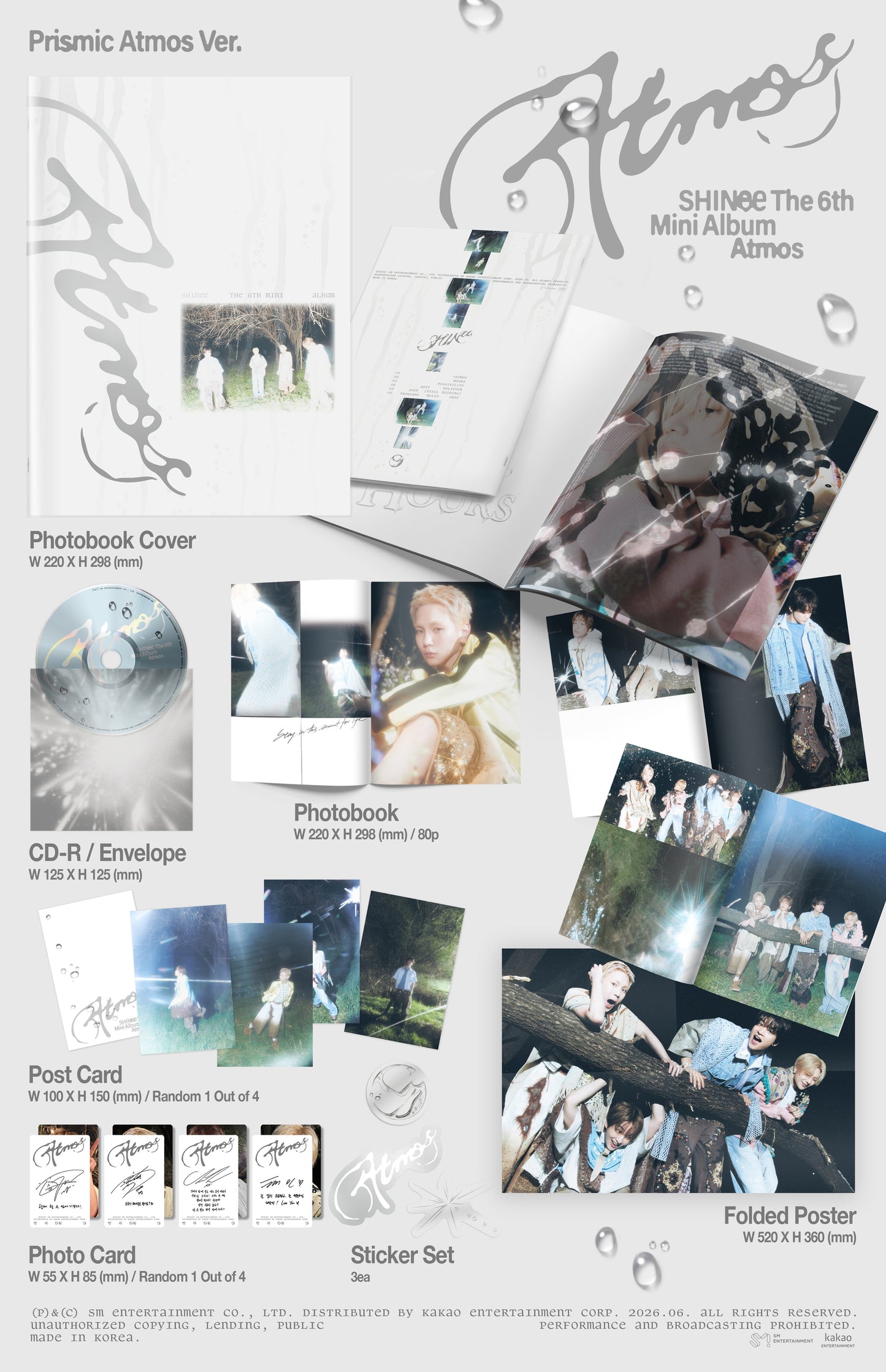 SHINee – The 6th Mini Album [Atmos] (PrIsmIc Atmos Ver.)