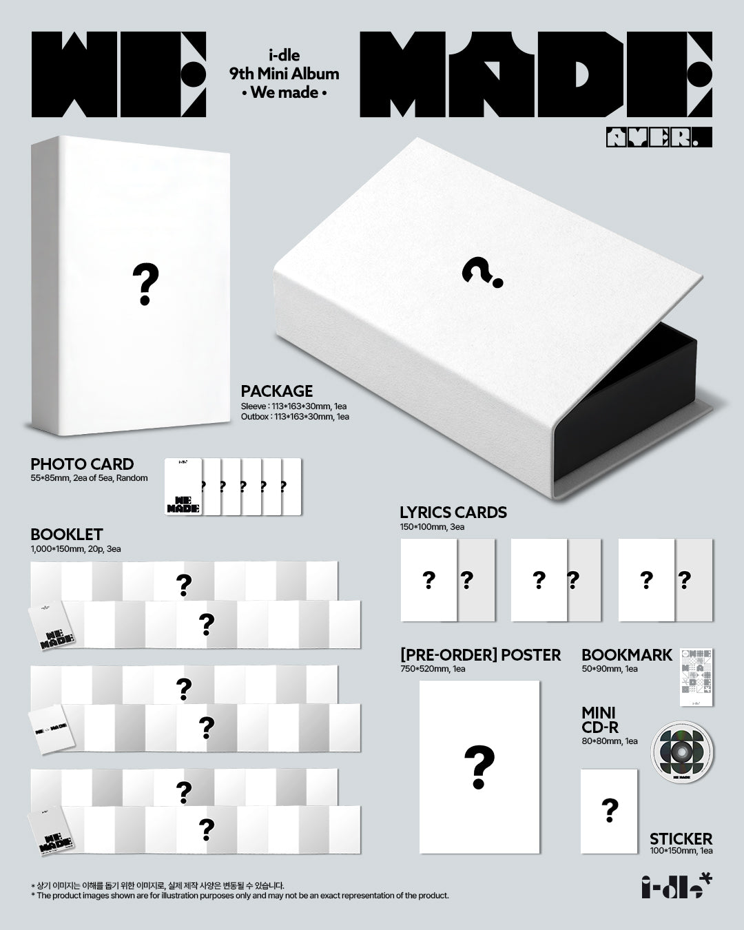 i-dle – 9th Mini Album [We made] (A Ver.)