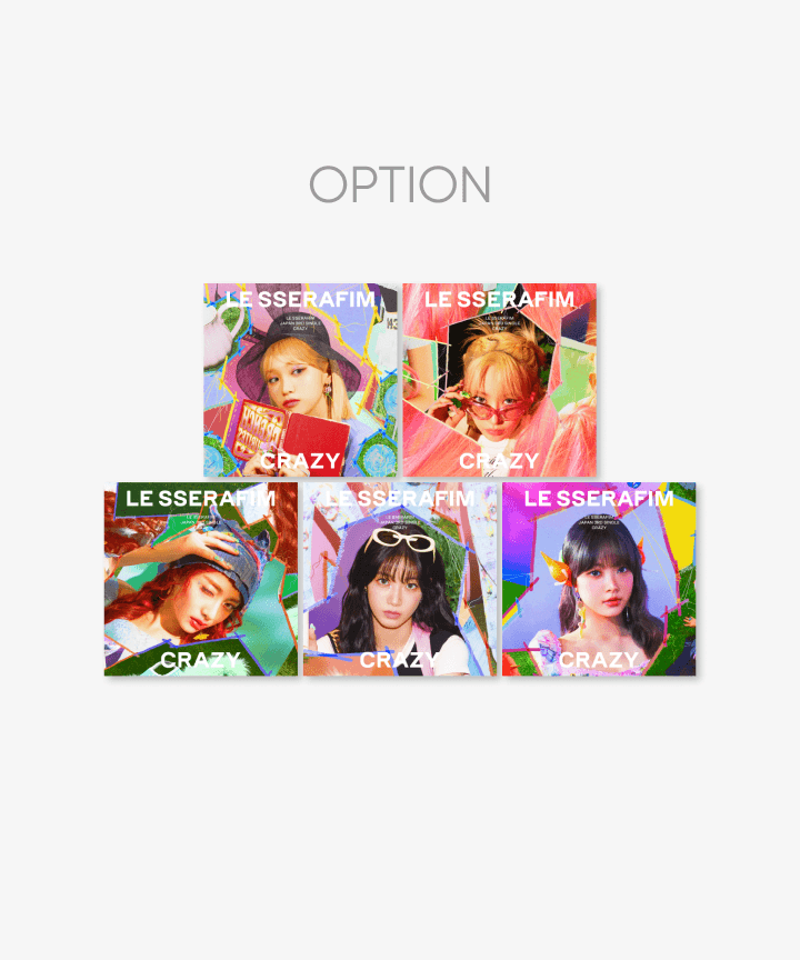 LE SSERAFIM Japan 3rd Single – CRAZY (Solo Jacket)