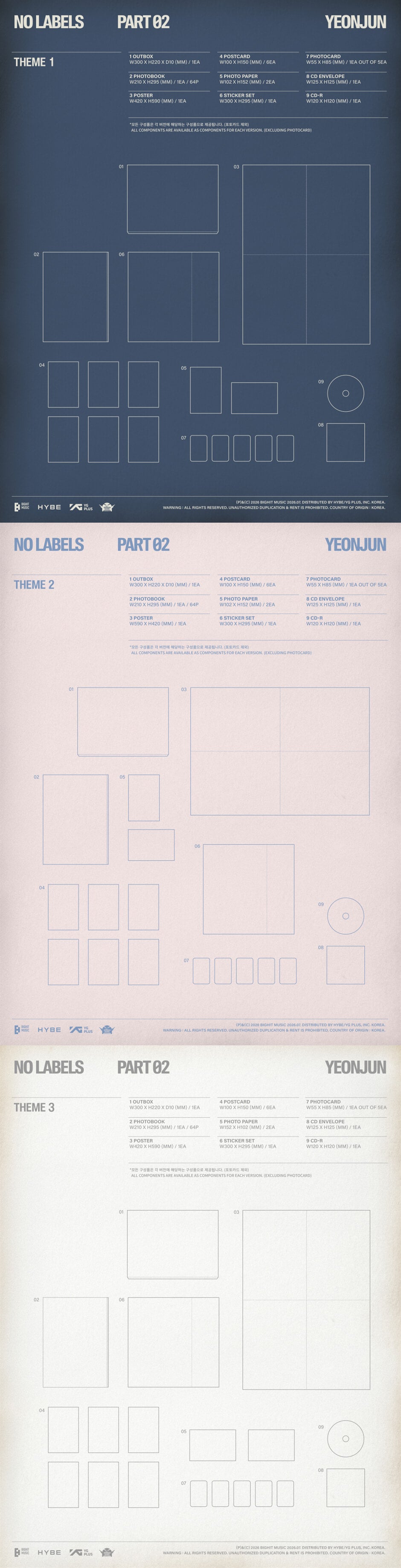 YEONJUN – ‘NO LABELS: PART 02’ (Random)