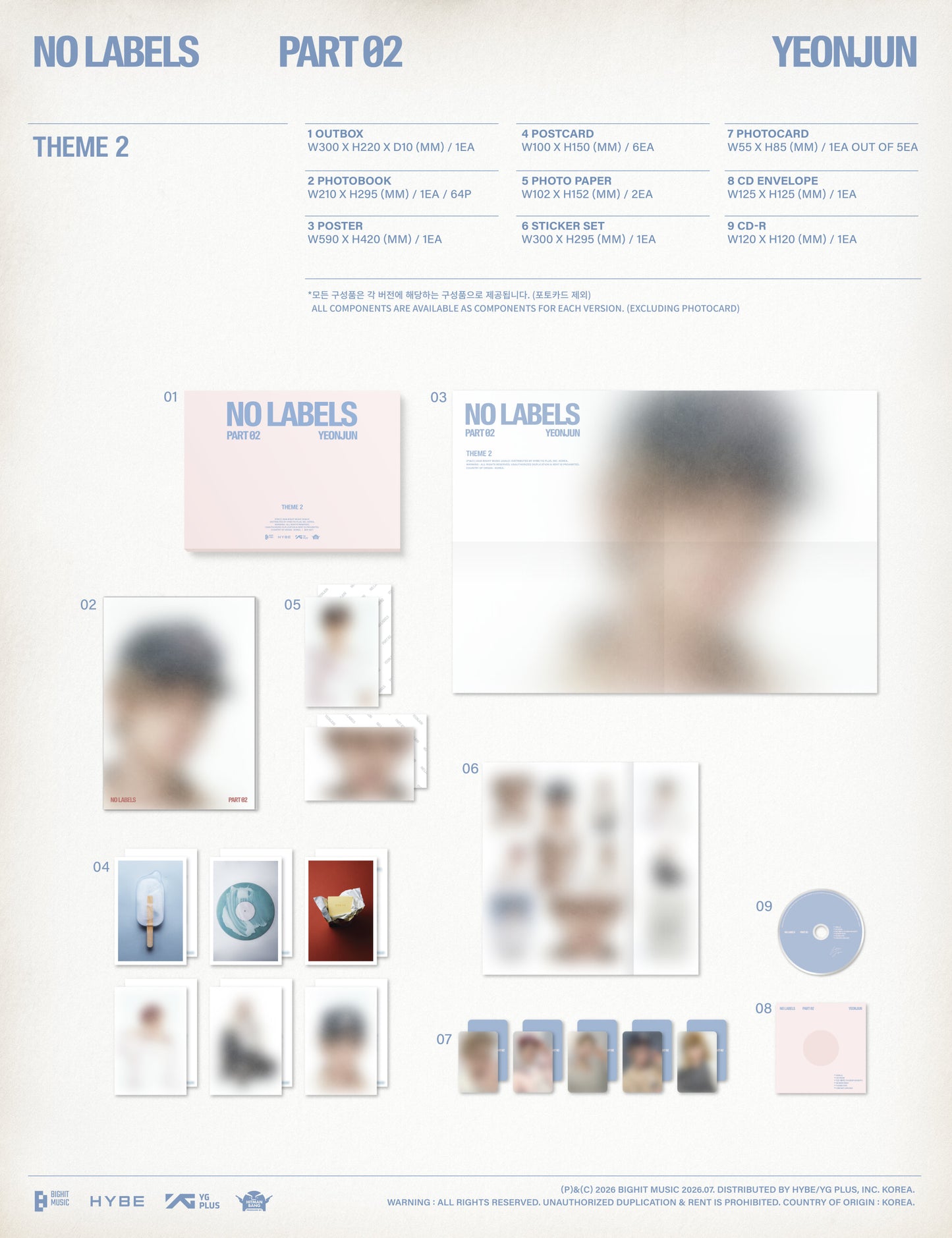 YEONJUN – ‘NO LABELS: PART 02’ (Random)