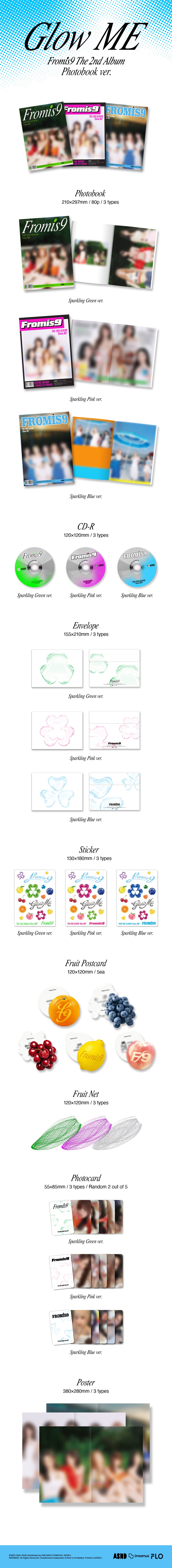fromis_9 – The 2nd Album [Glow ME] (Photobook Ver.) (Random)