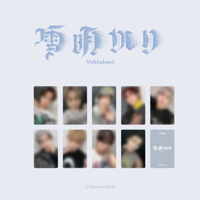 &TEAM 2nd ALBUM – Yukiakari (SOLO EDITION) + Weverse Fansign Gift