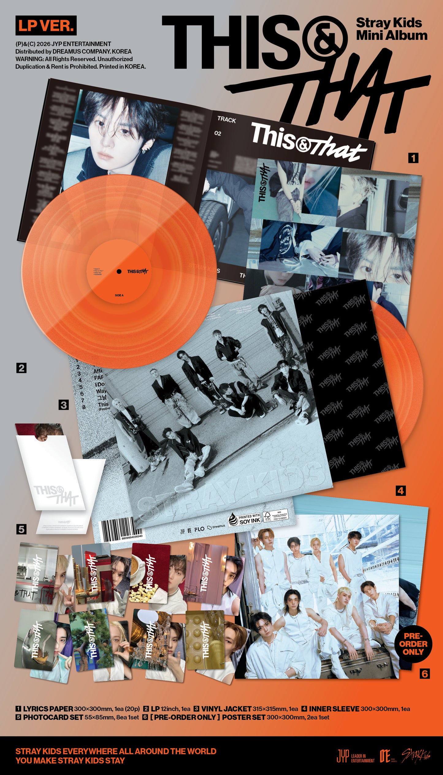 Stray Kids THIS & THAT (LP Ver.)