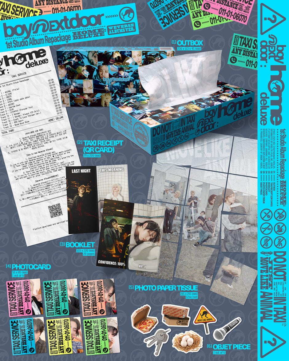 BOYNEXTDOOR – 1st Studio Album Repackage [HOME: DELUXE] (Weverse Albums Ver.)