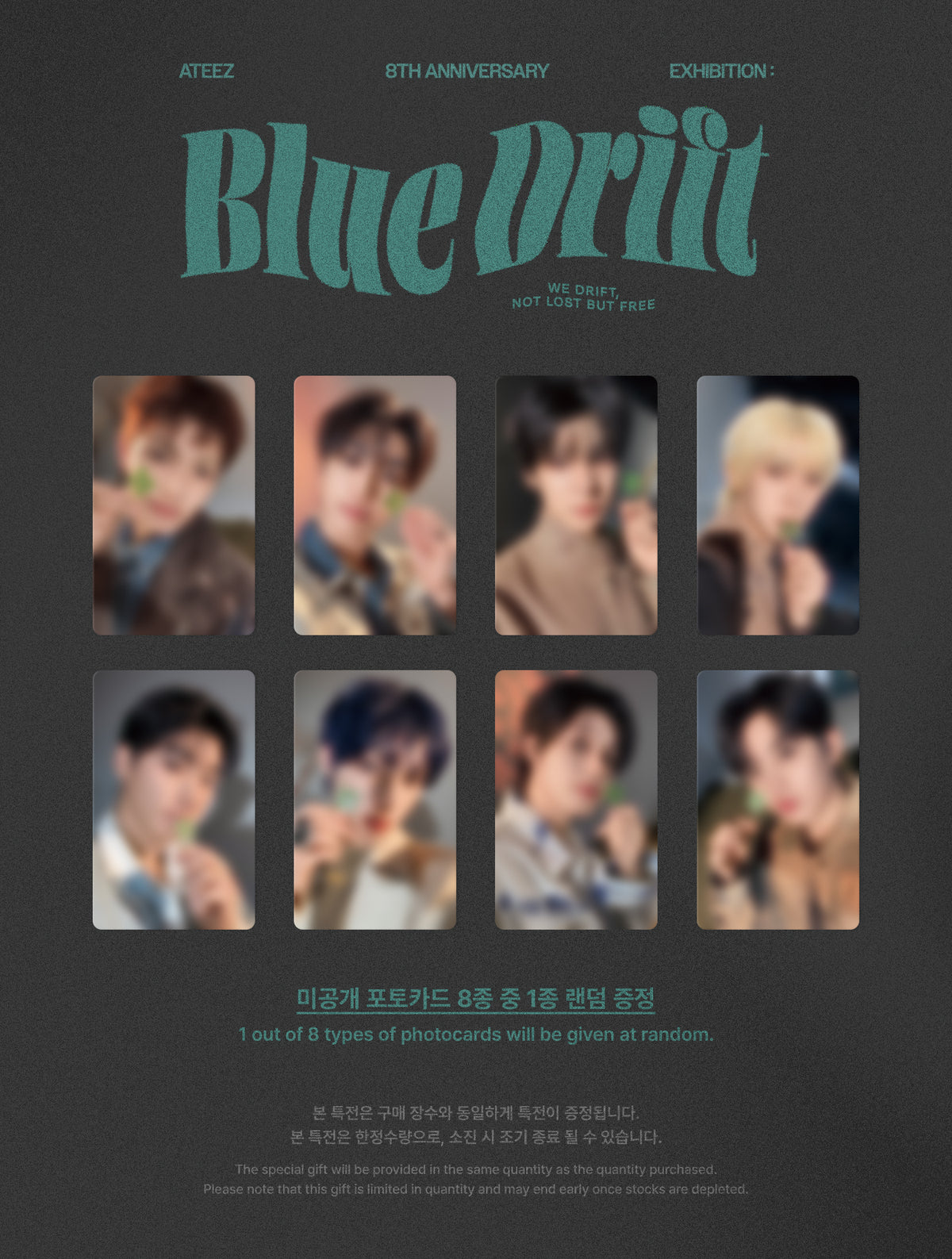 ATEEZ – 8th Anniversary PHOTOBOOK Blue Drift